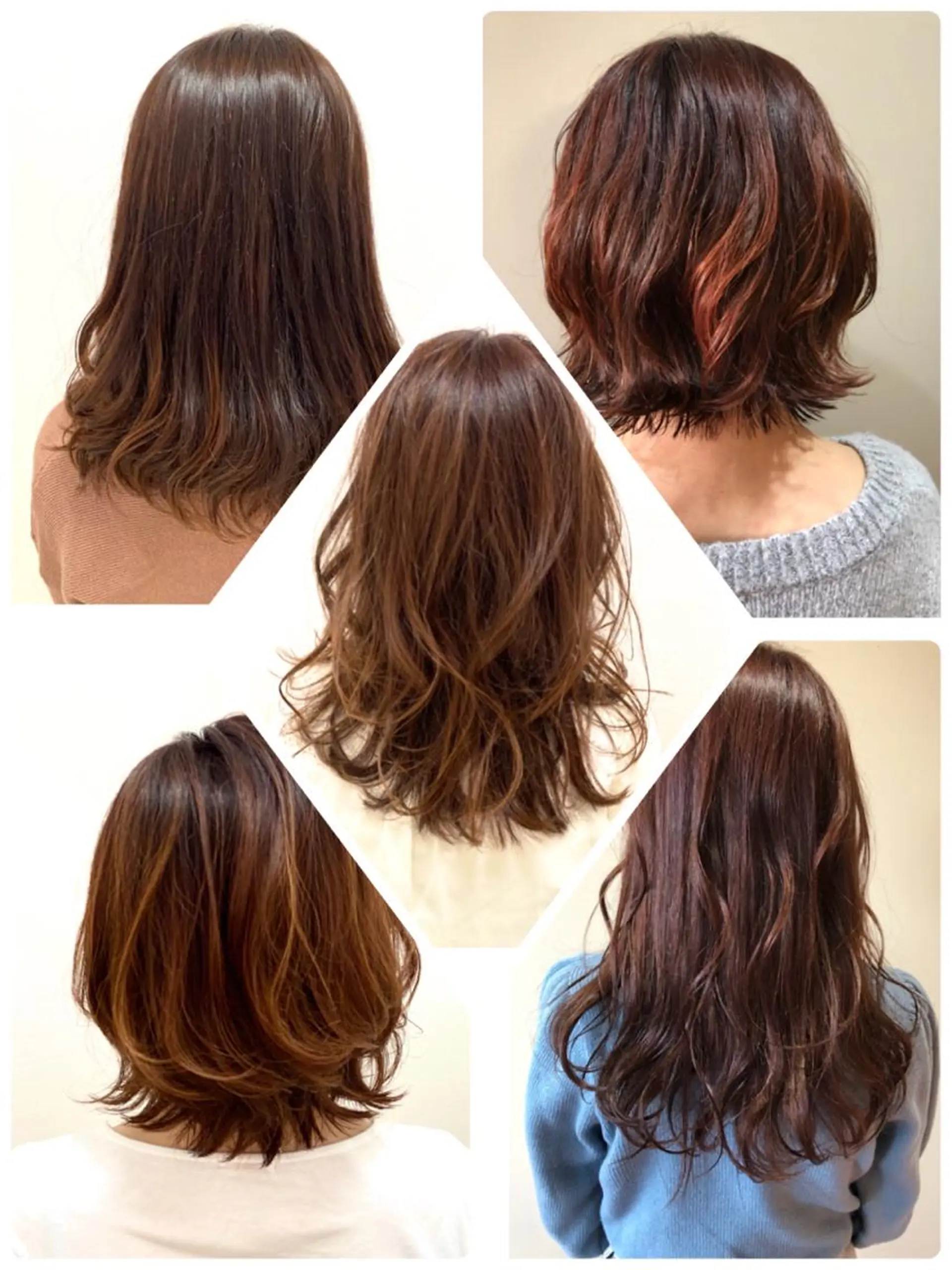 カラー OJIMA YUKAのヘアスタイル