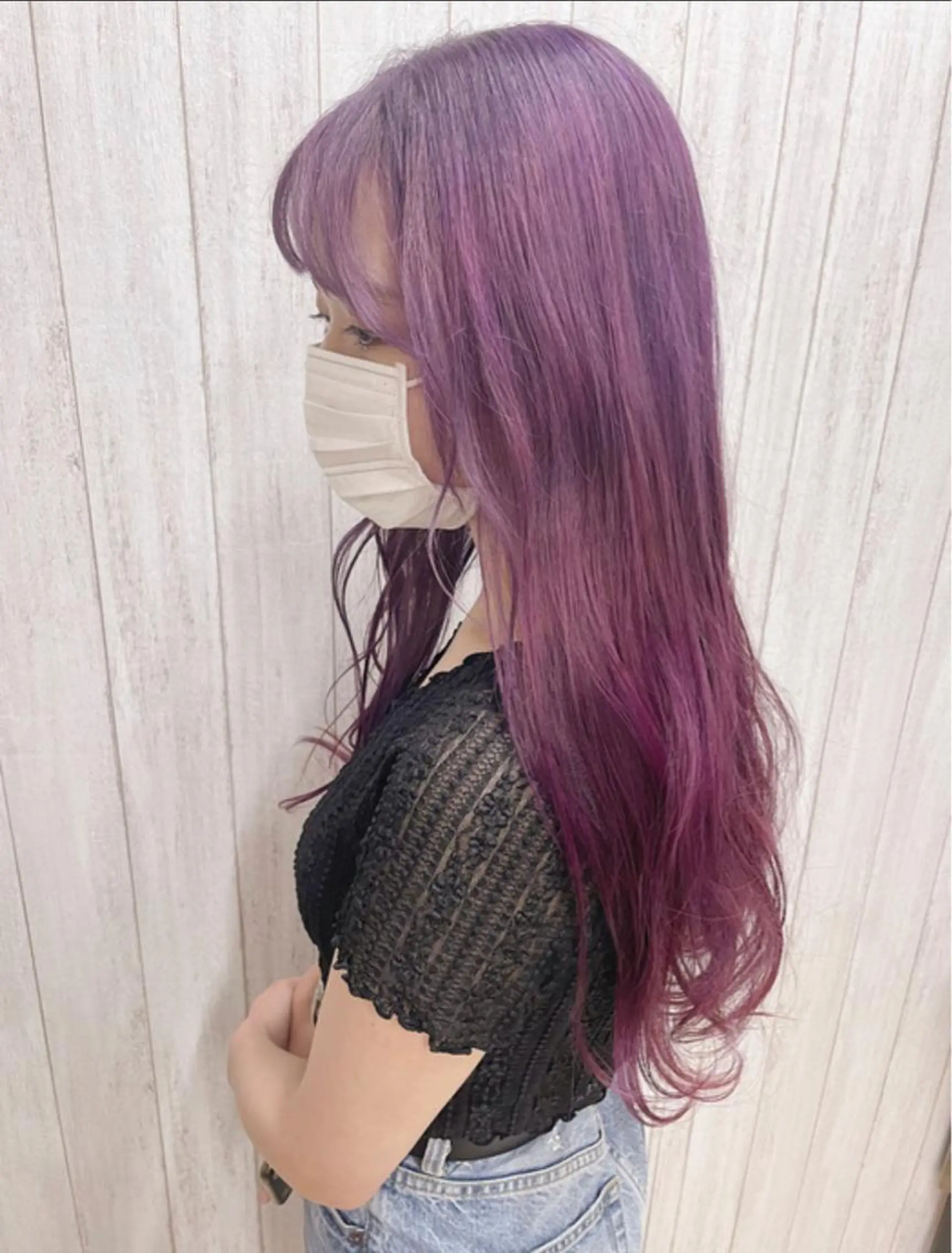 ロング カラー ケアブリーチ /髪質 改善/古橋圭史郎のヘアスタイル