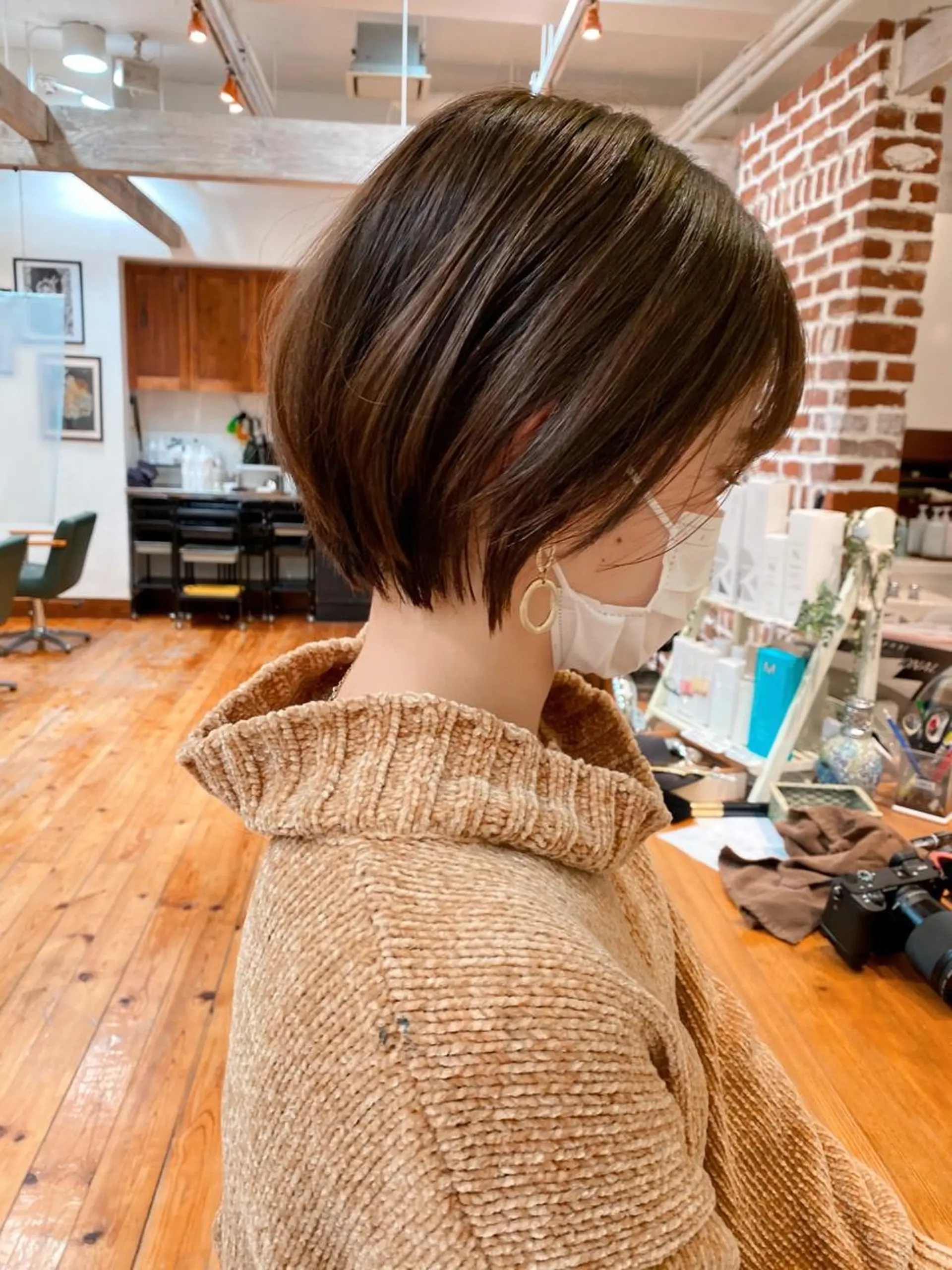 ショート カラー メンズカット特化柏駅 徒歩3分LOUのヘアスタイル