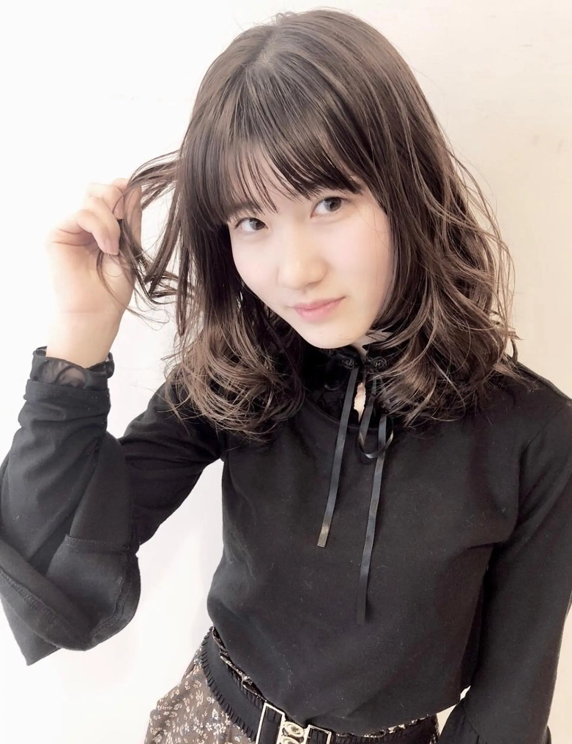 セミロング カラー アディクシーカラー 栗原  大輔のヘアスタイル