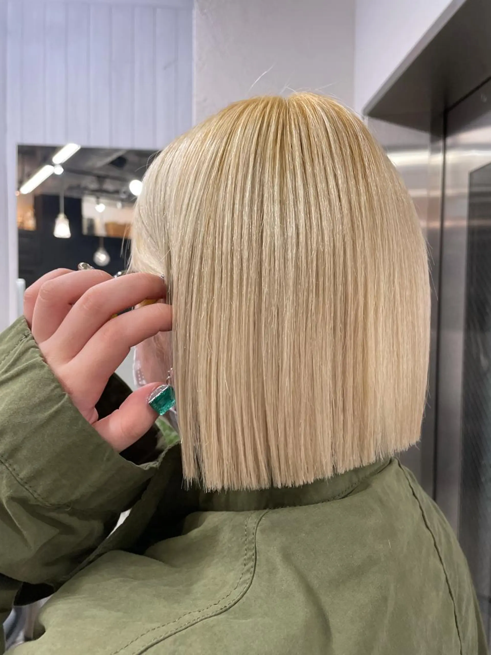 ショート カット ヘアカラー トリートメント 韓国/ハイトーン/ ボブ🎀MIKU🎀のヘアスタイル