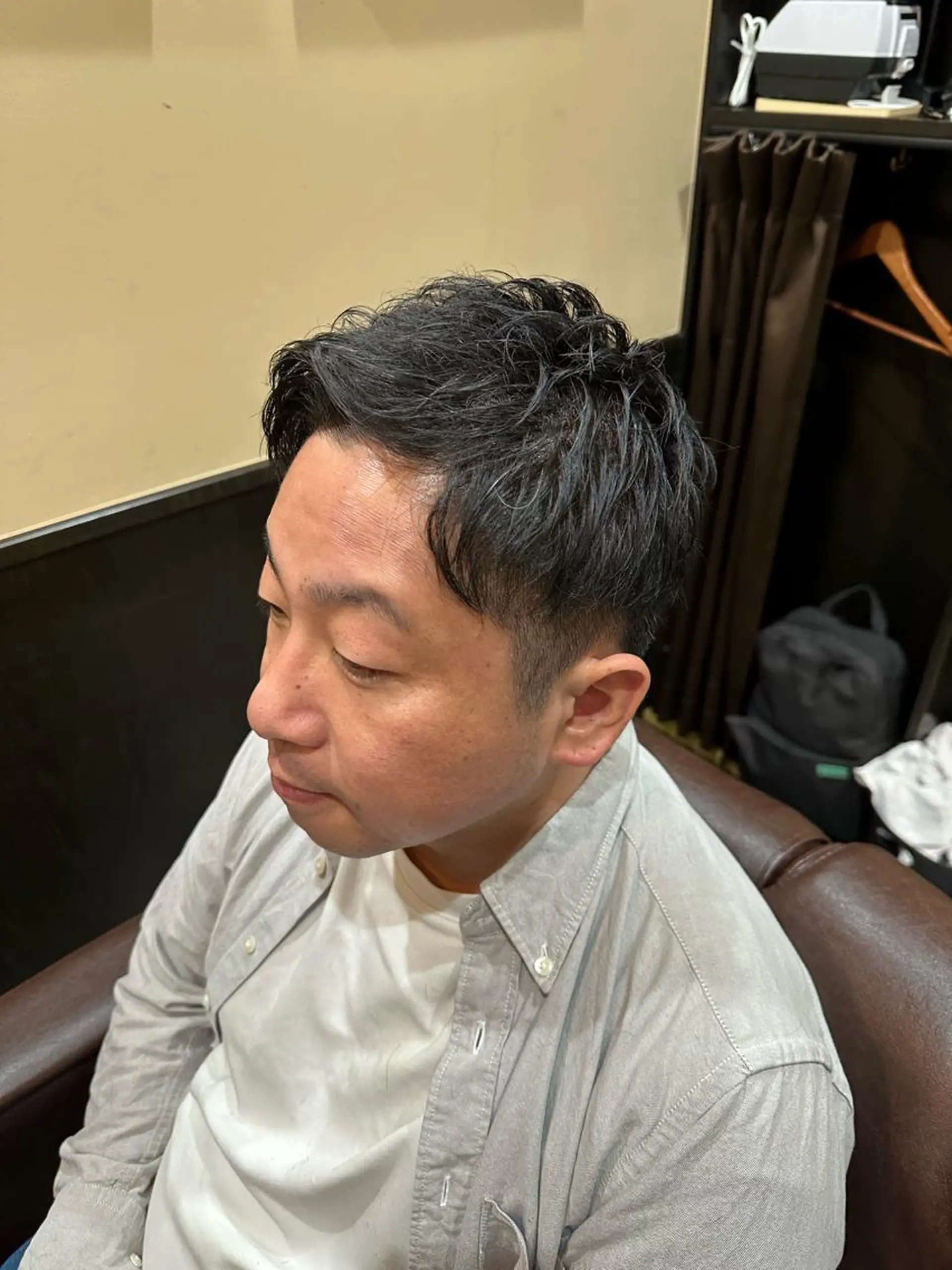 ショート メンズ ビジネス 七澤 颯太のヘアスタイル