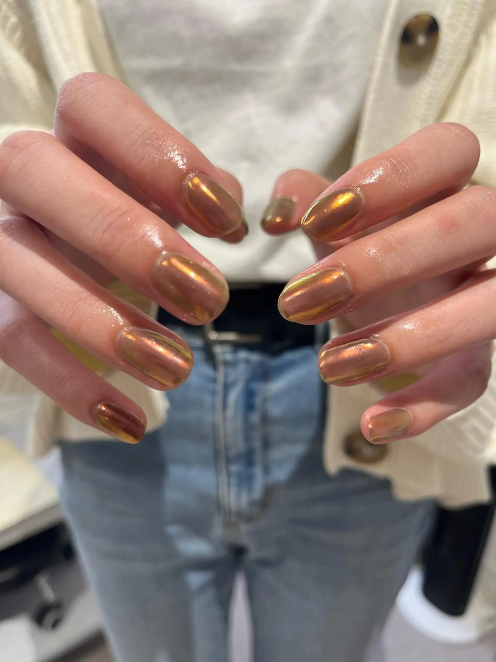 ネイル ミラーネイル nail＊ runa🌻のネイルデザイン