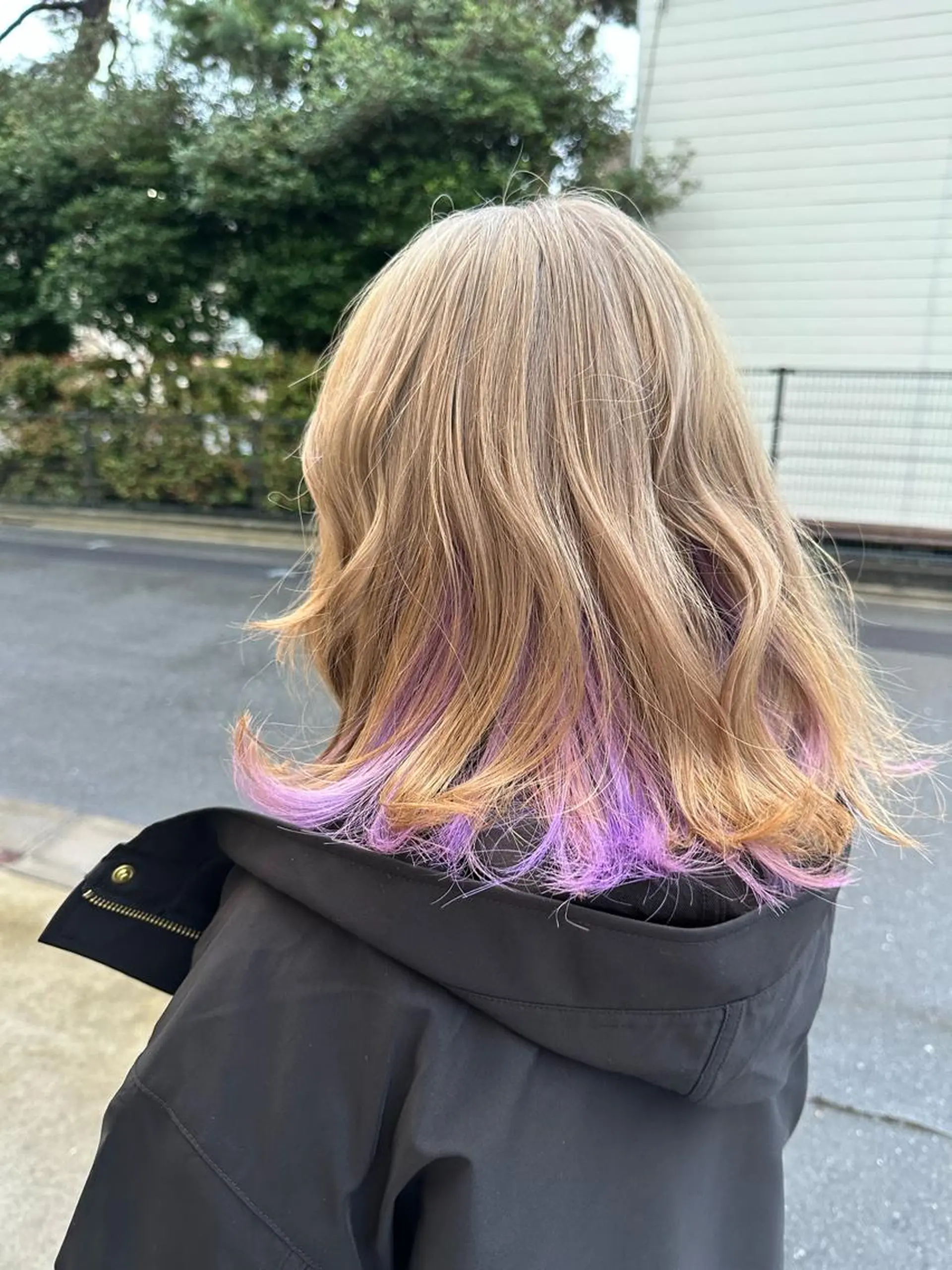 ミディアム カラー 🪼高評価🪼 💎柴崎の藤咲💎のヘアスタイル