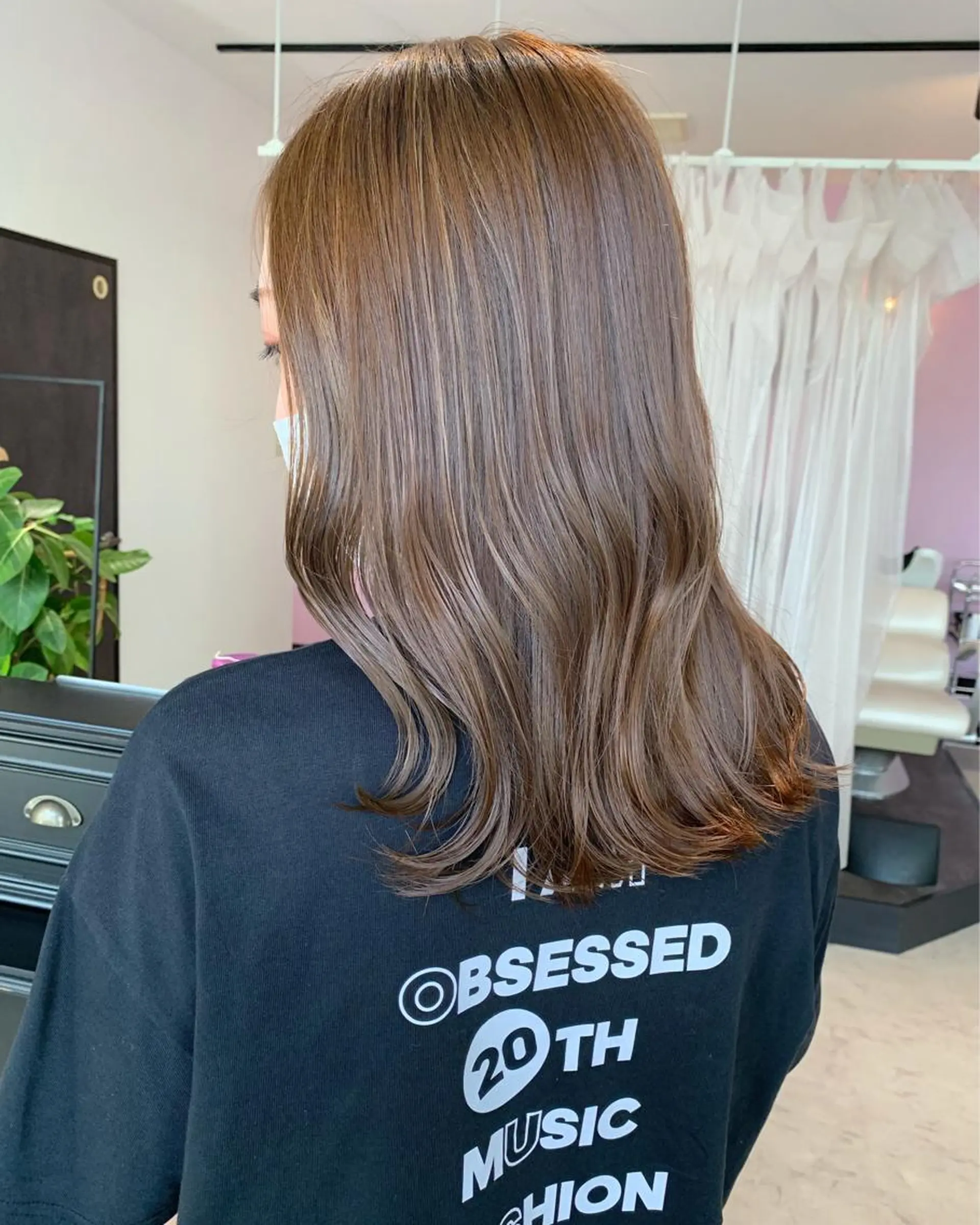 セミロング カラー Bonheur銀座 /runaのヘアスタイル