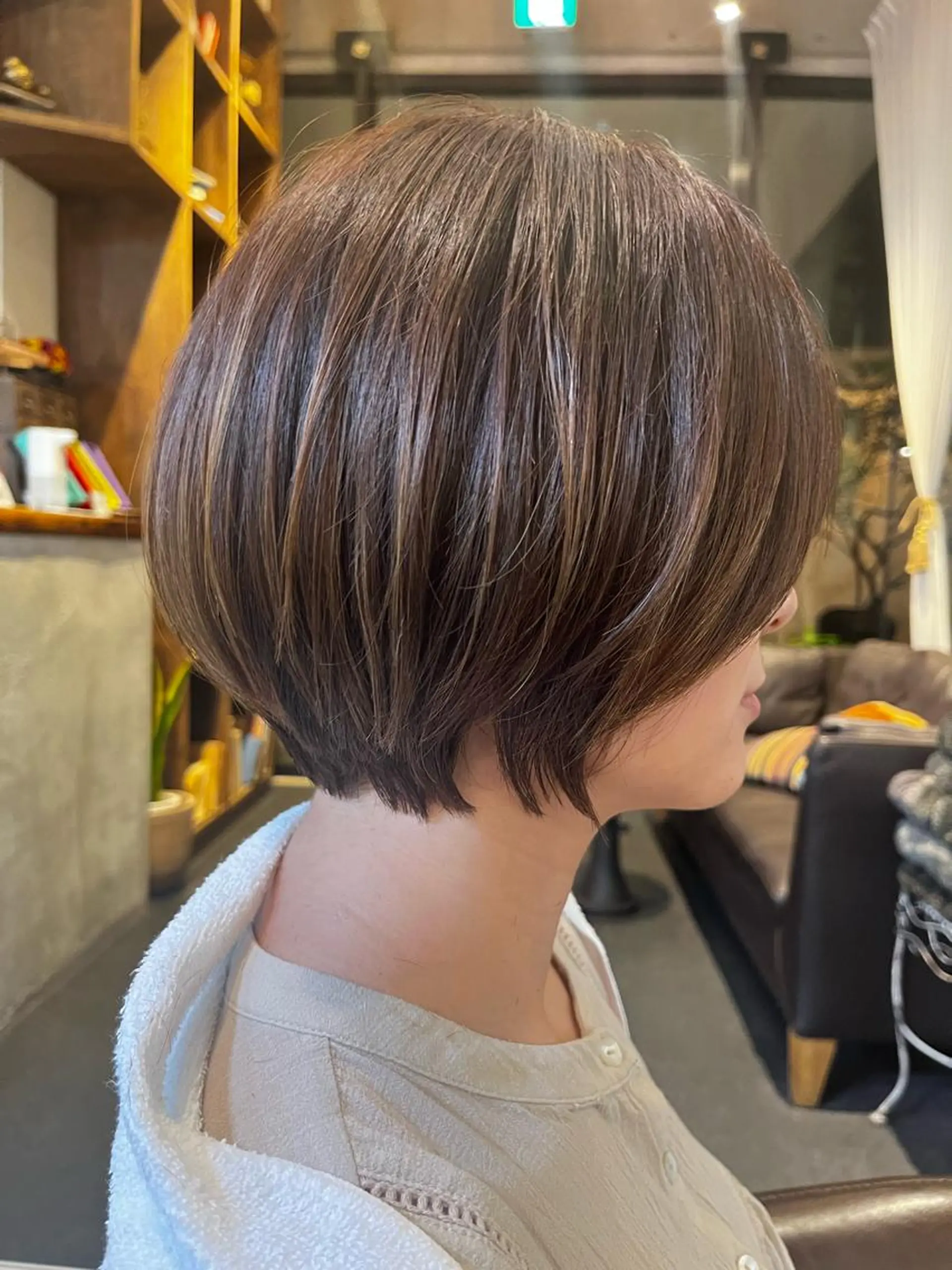 ショート 20日🙆‍♀️ 💐🤍理保のヘアスタイル