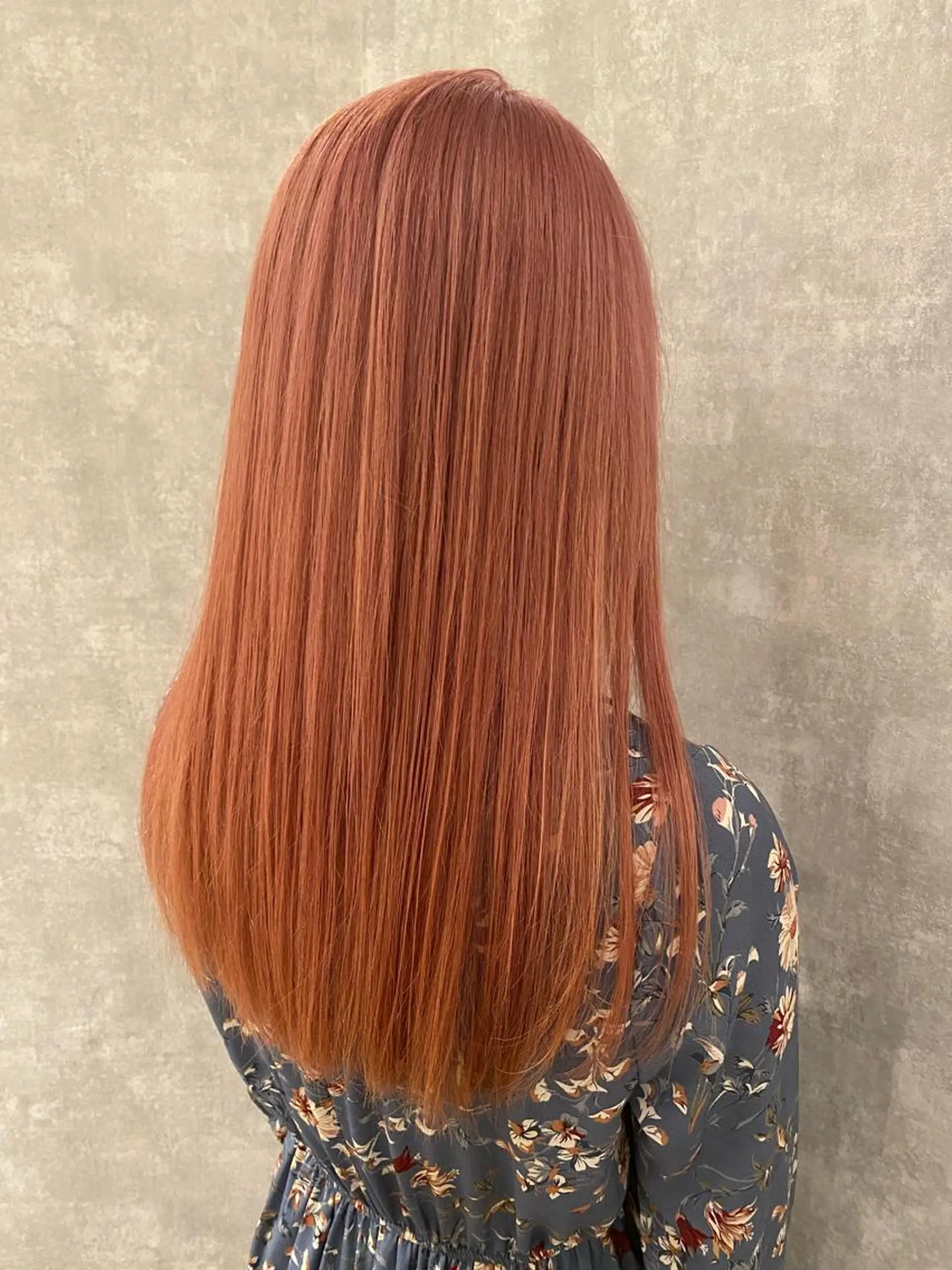セミロング カラー カット ヘアカラー トリートメント 入江 允のヘアスタイル