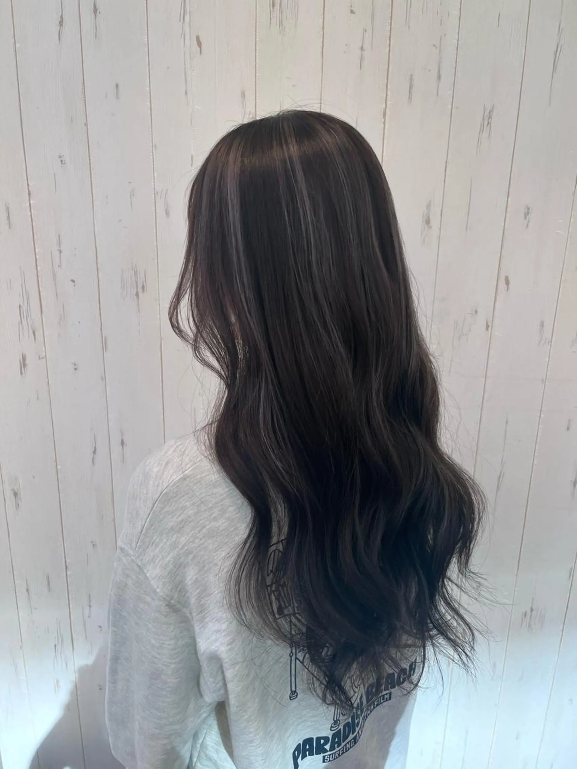 ロング カラー ハイライトカラー ハイライト dogstar小林諒 パーマ/レイヤーのヘアスタイル