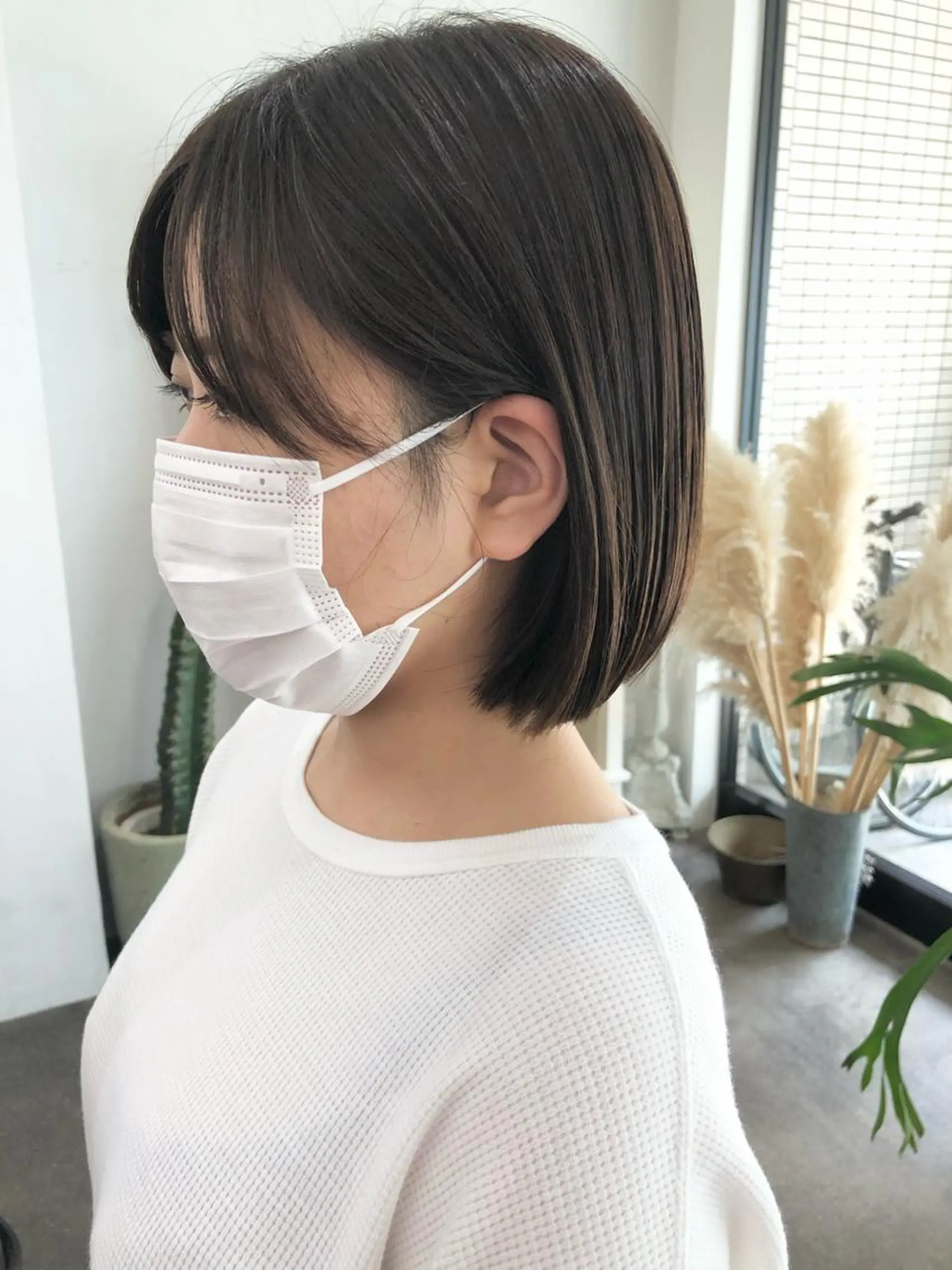 ショート ボブ カット 千葉 郁也のヘアスタイル