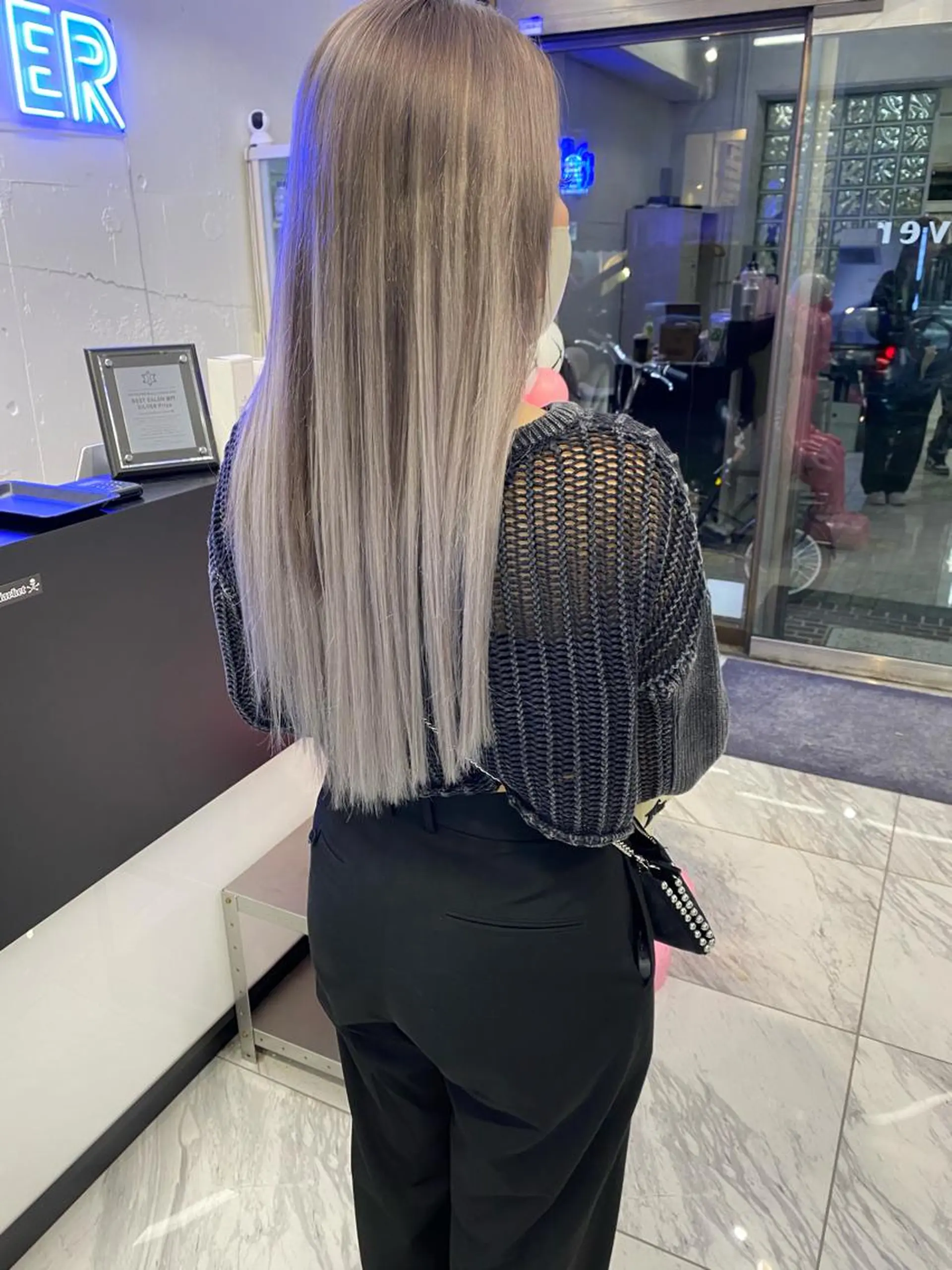 ロング 中村 海星のヘアスタイル