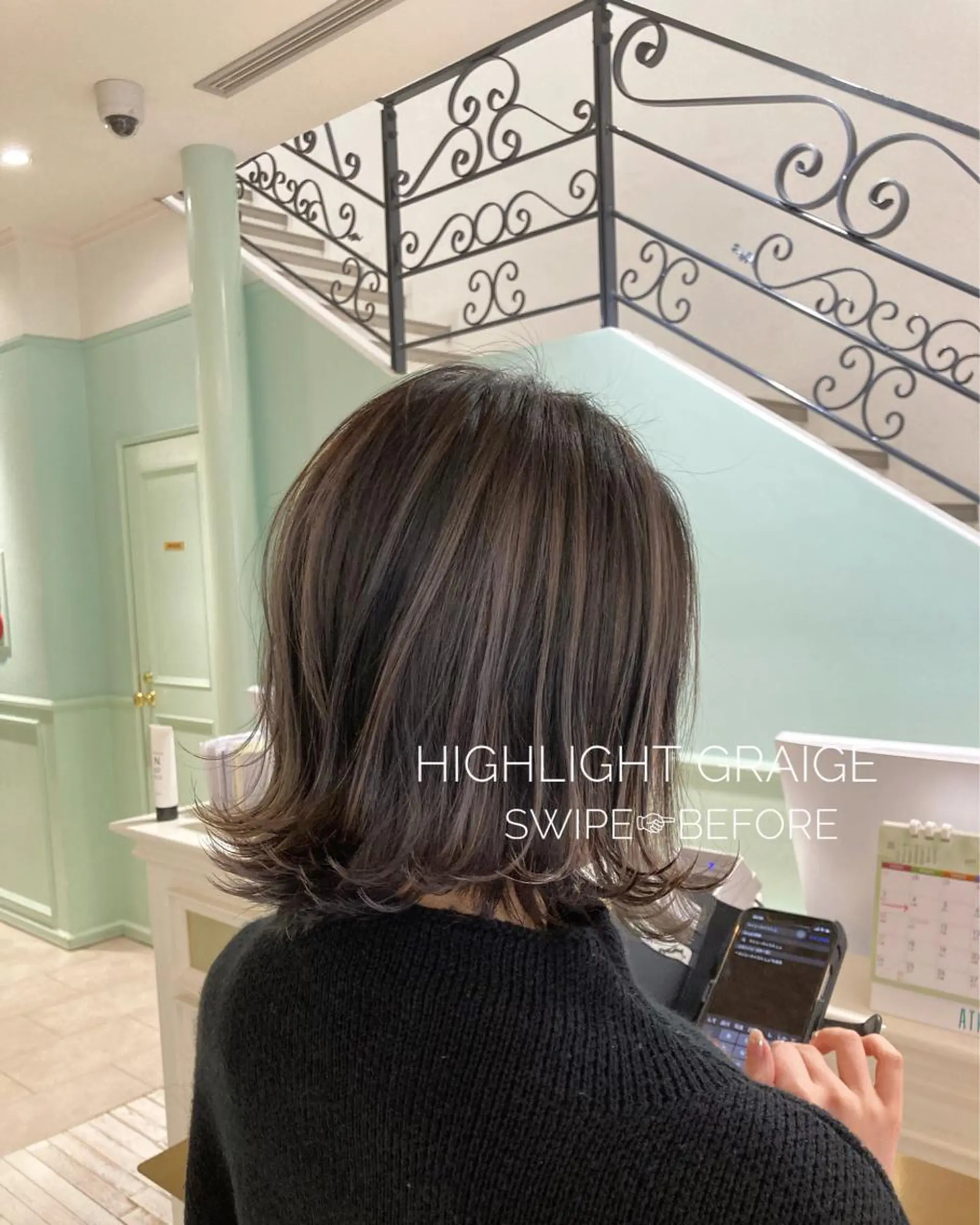 ショート カラー パーマ ヘアアレンジ Zina渋谷エリア マネージャShionのヘアスタイル