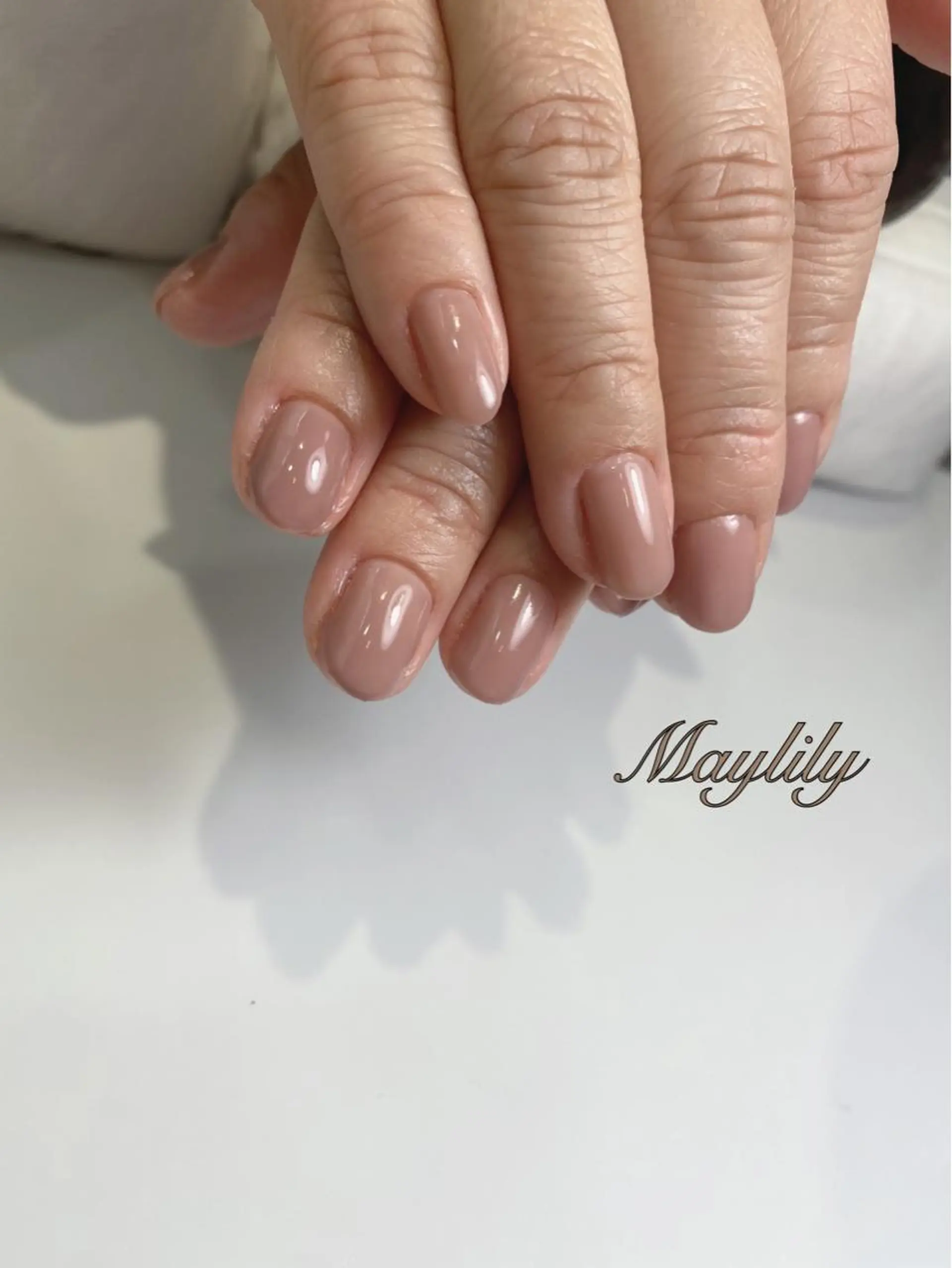 ネイル ワンカラーネイル Nail care salon Maylily所属・Nail salon Maylilyのネイルデザイン