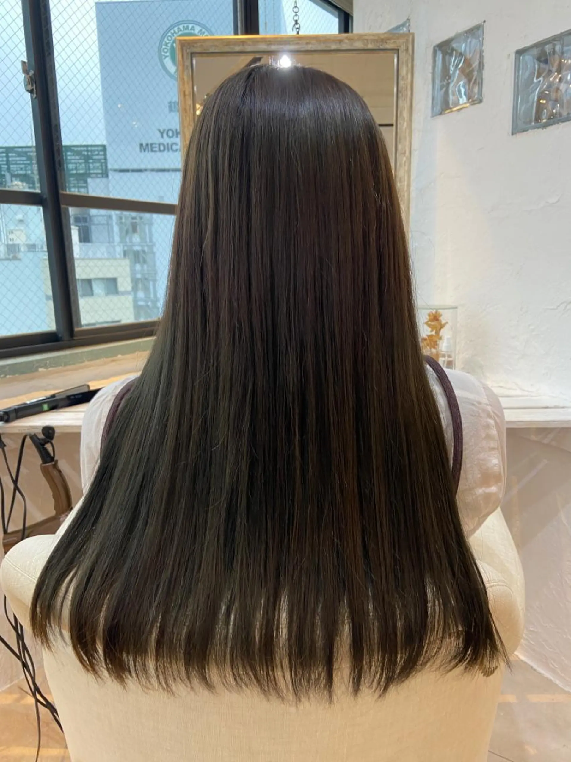 ロング カラー 宮本 玲那のヘアスタイル