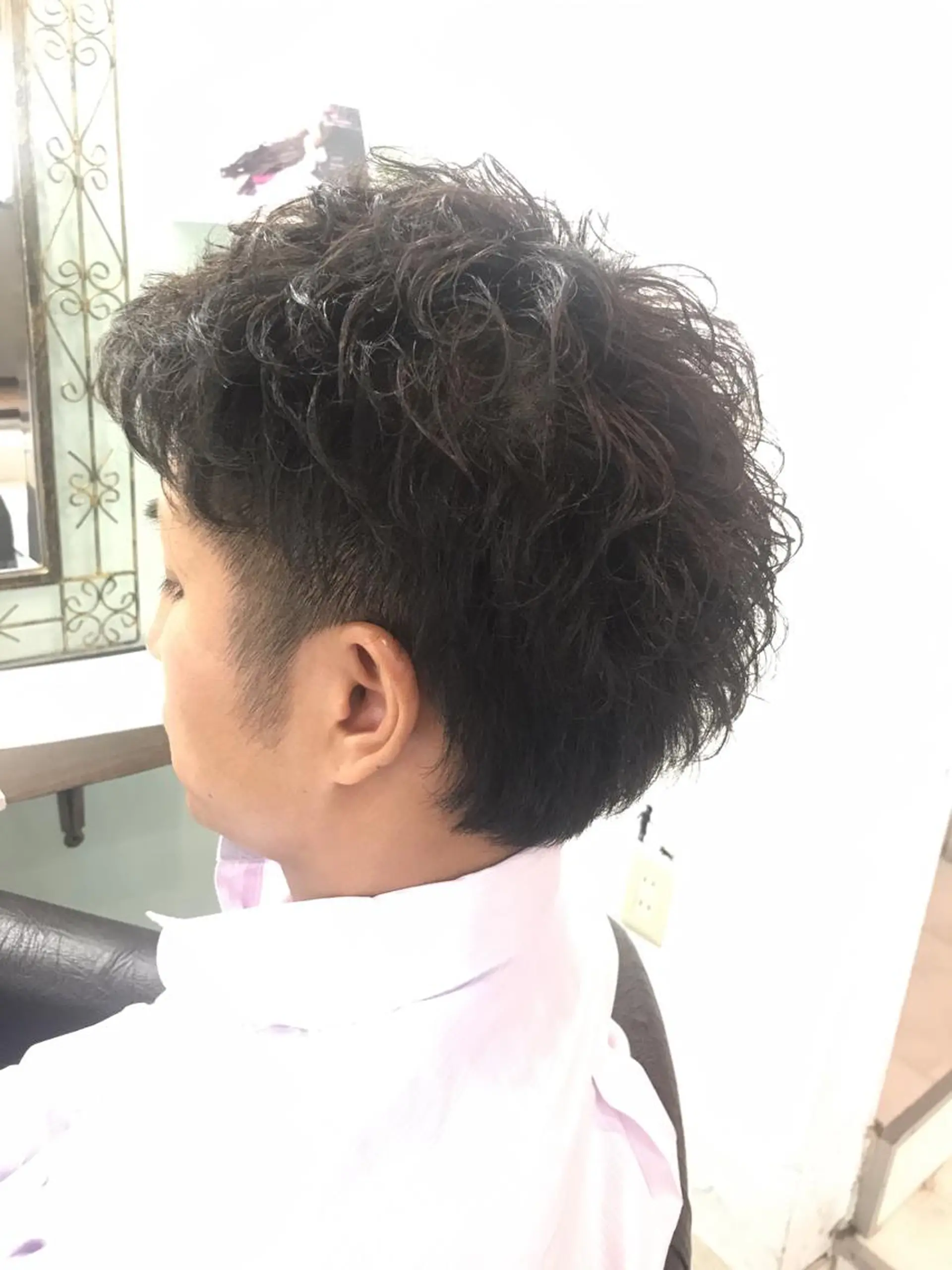 パーマ メンズ R ri R takagiのヘアスタイル
