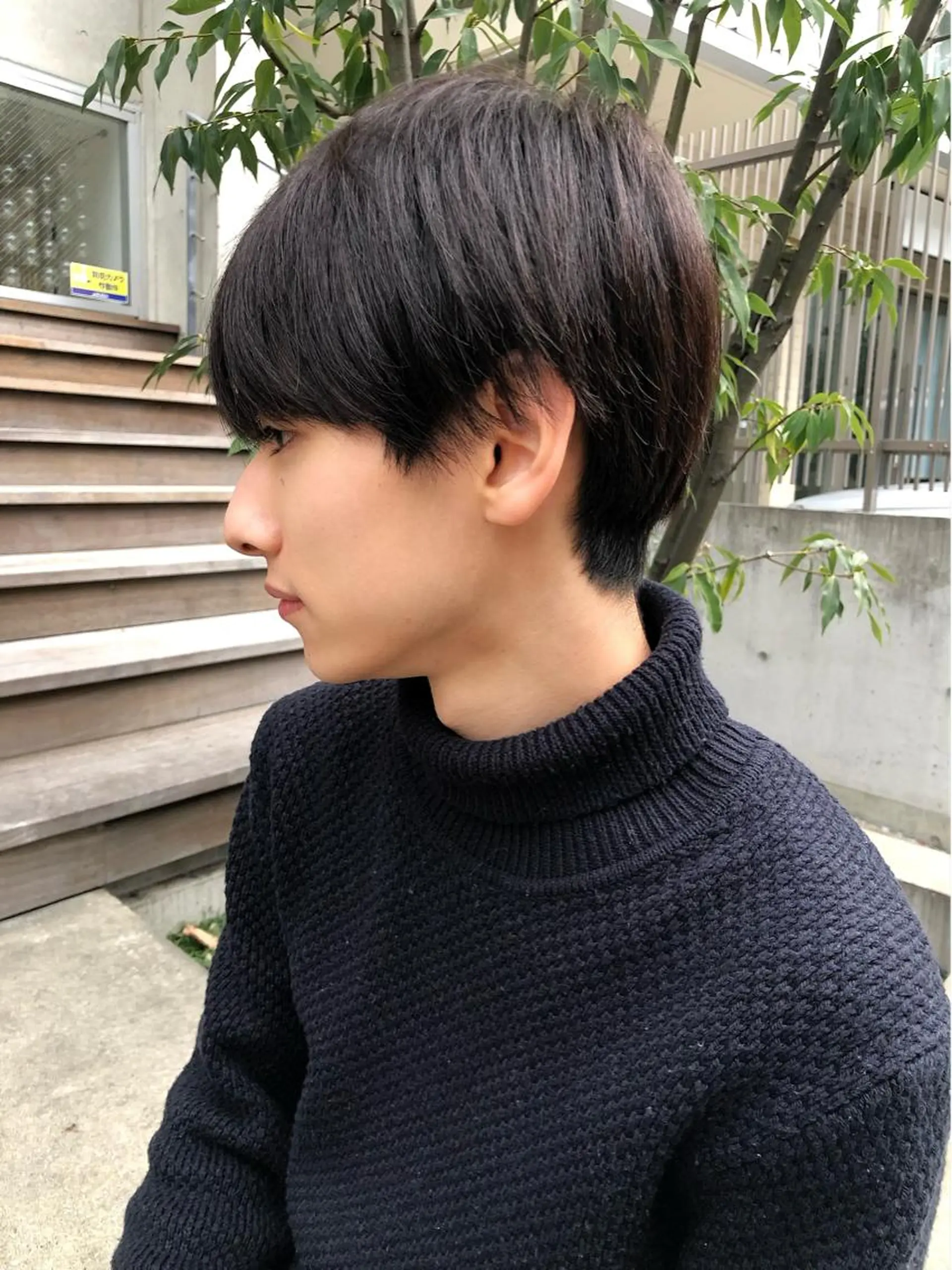 ショート メンズ🍃ナチュラル 韓国風ヘアRENのヘアスタイル