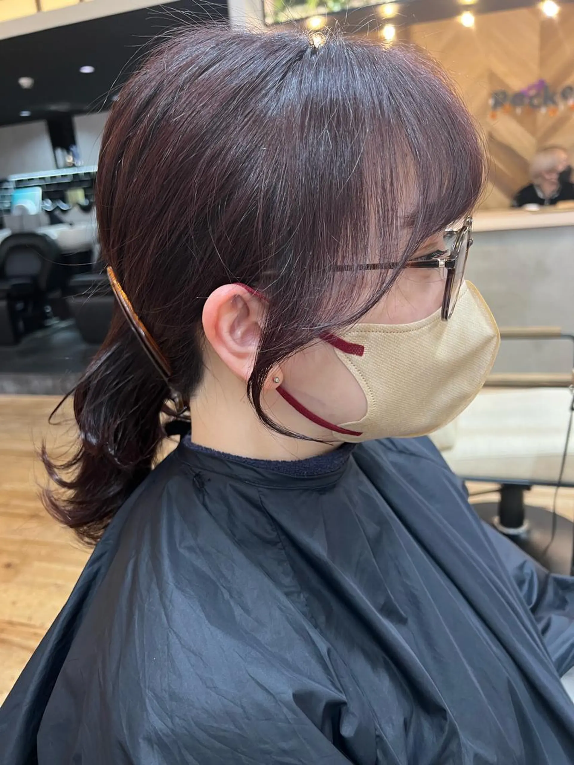 ミディアム 韓国風ヘア カット ヘアカラー 🩶レイヤーカット/ さわ🩶のヘアスタイル