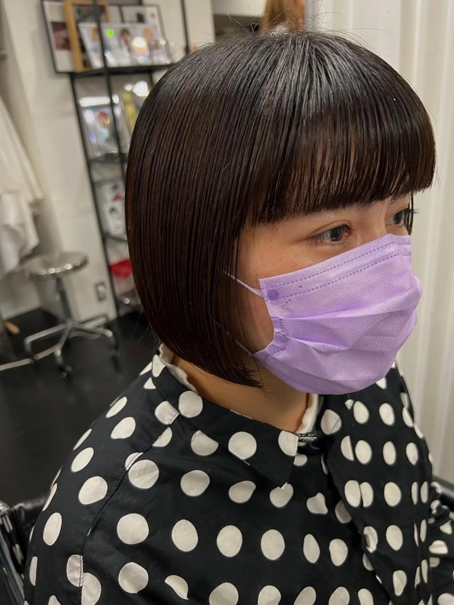 ショート ボブ ワイドバング Ryo リョウのヘアスタイル