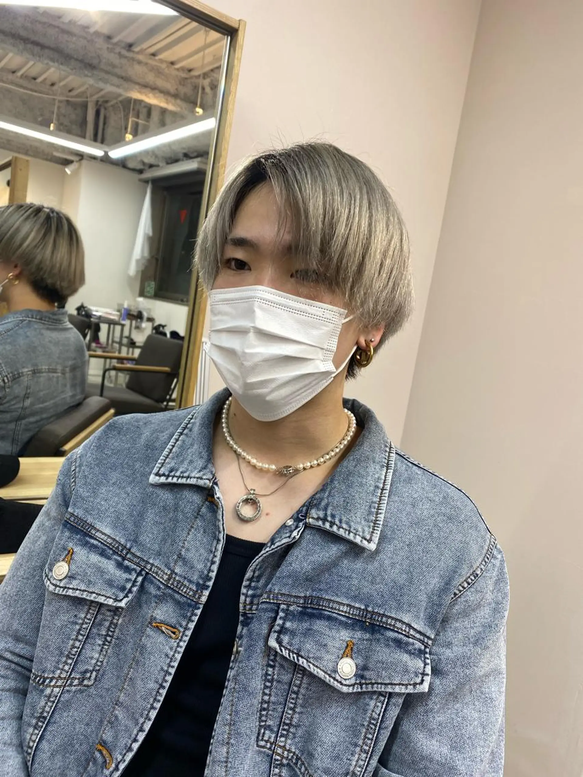 ミディアム メンズ 渋谷【メンズ職人】 ツイスパ・メッシュのヘアスタイル