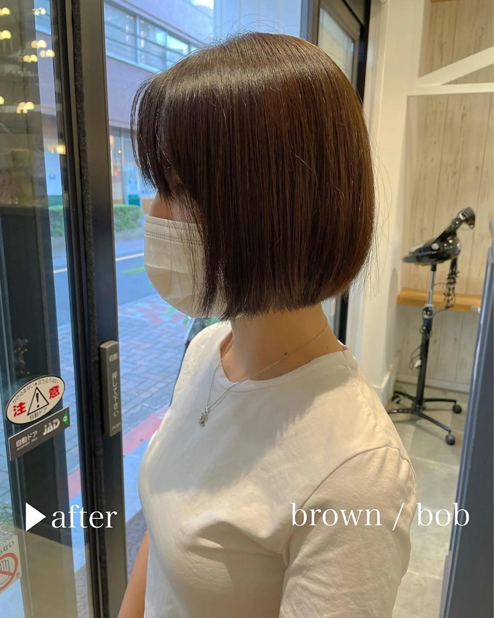 ショート 葵/レイヤーカット/ 韓国風/透明感カラーのヘアスタイル