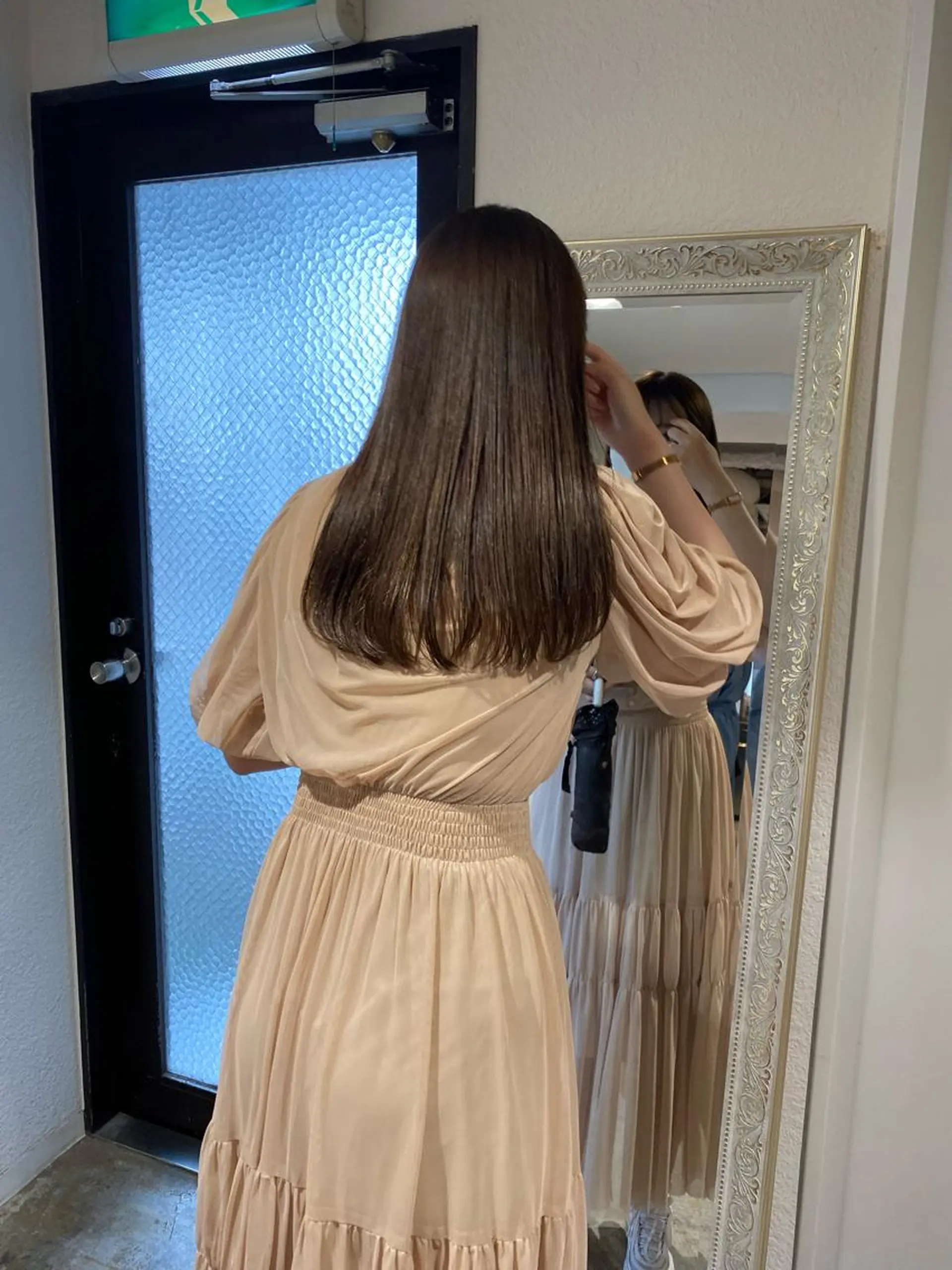 セミロング maco / 難波美容室のヘアスタイル