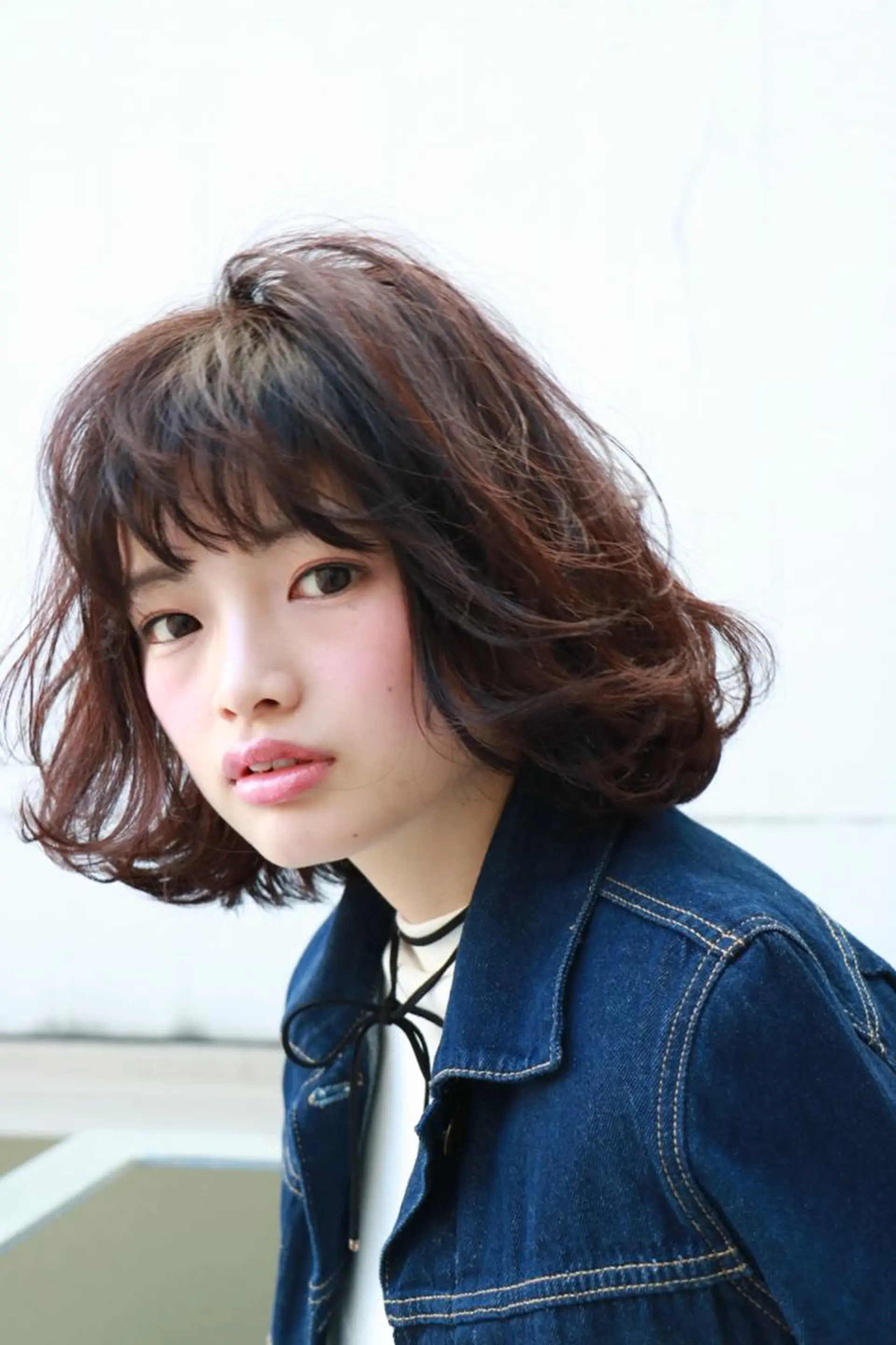 ミディアム 小林 永佳のヘアスタイル