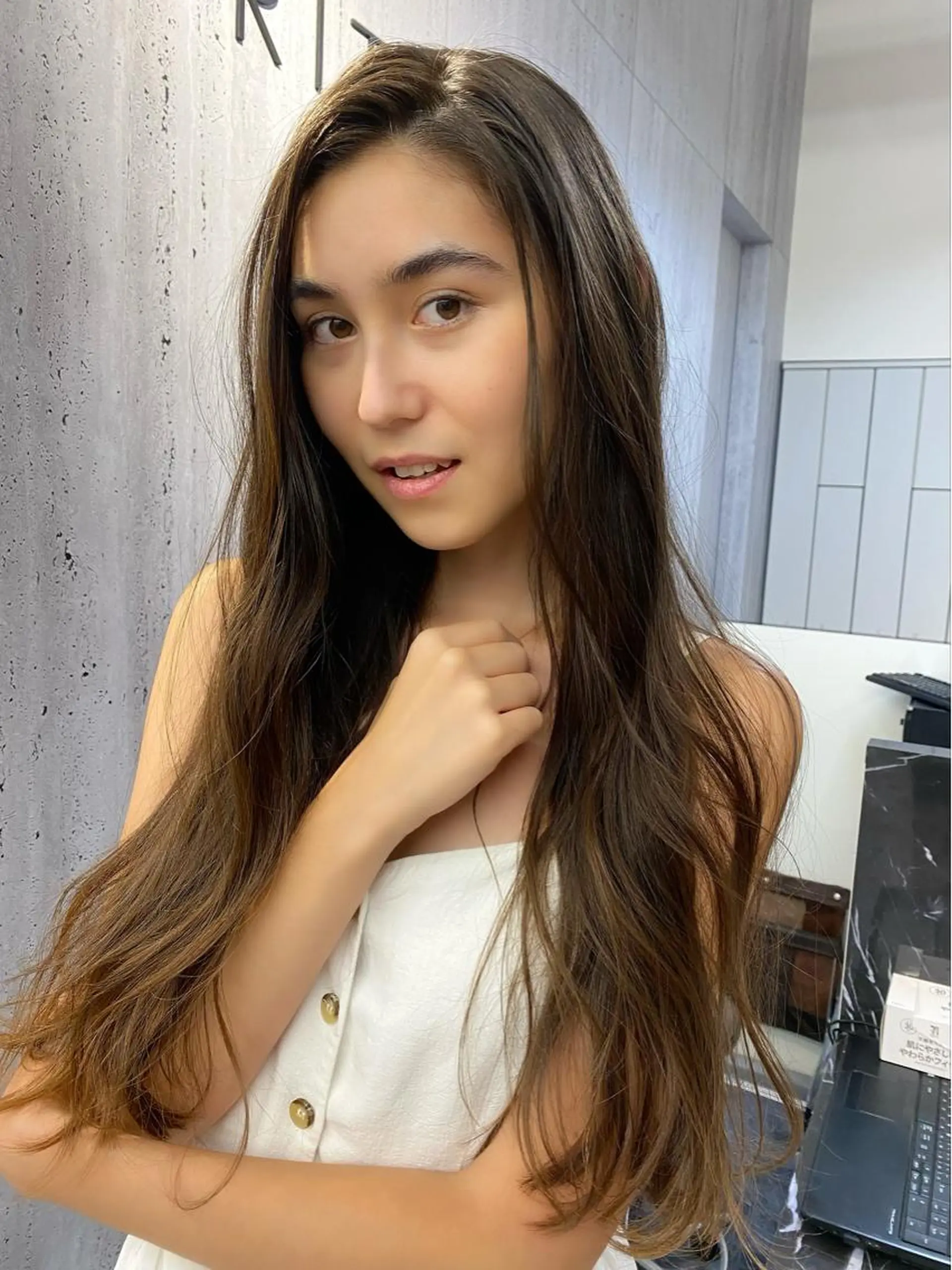 ロング カラー トリートメント ✨似合わせカラー 阿部賢✨のヘアスタイル