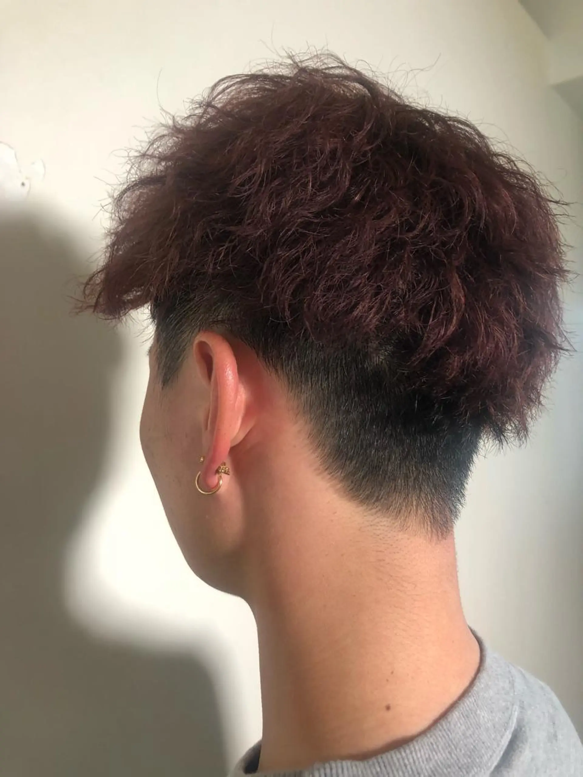 ショート カラー メンズ 片山美穂 心斎橋・なんばのヘアスタイル