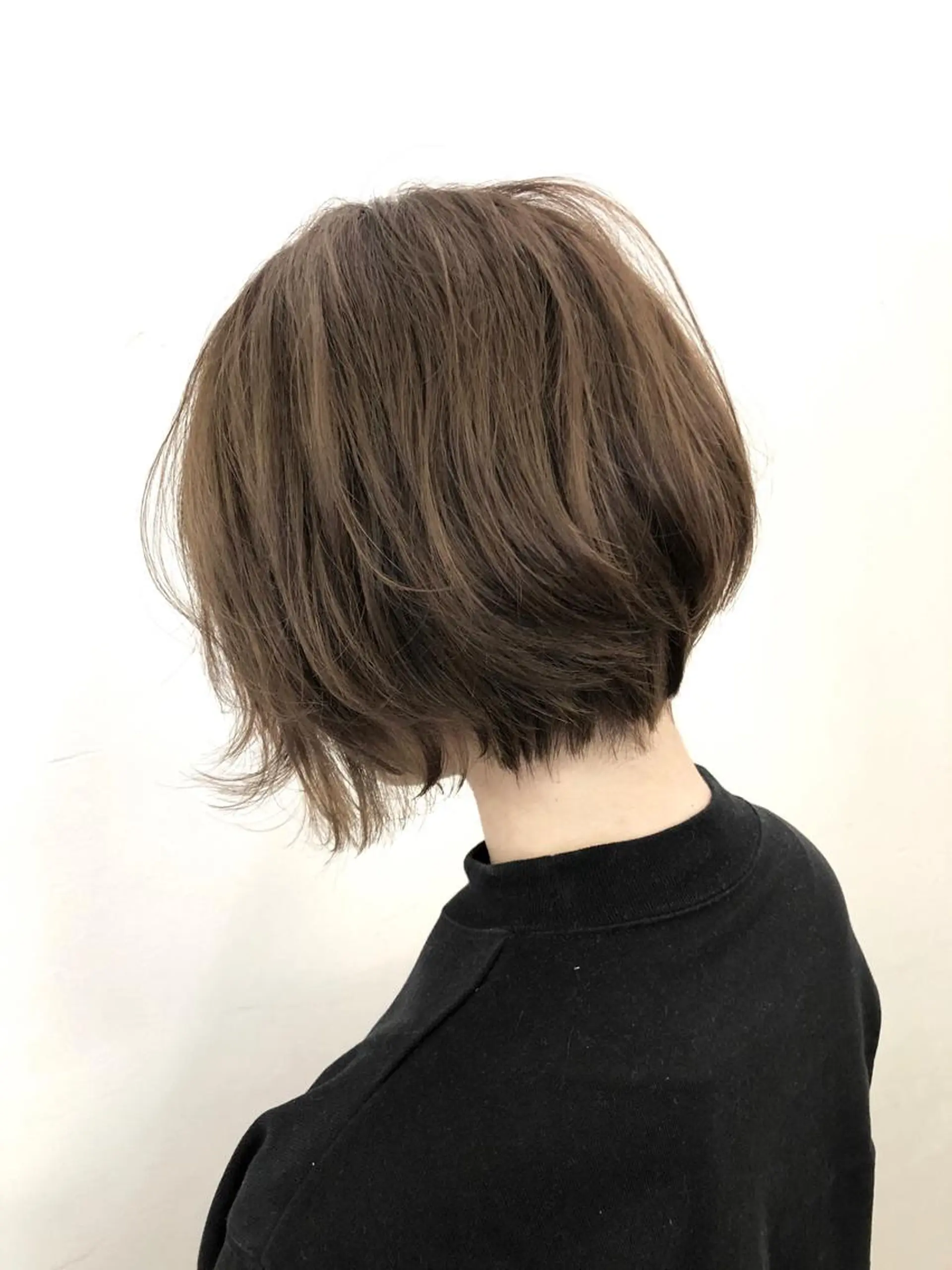 ショート カラー カット ヘアカラー トリートメント brace今里店店長 加井直樹のヘアスタイル