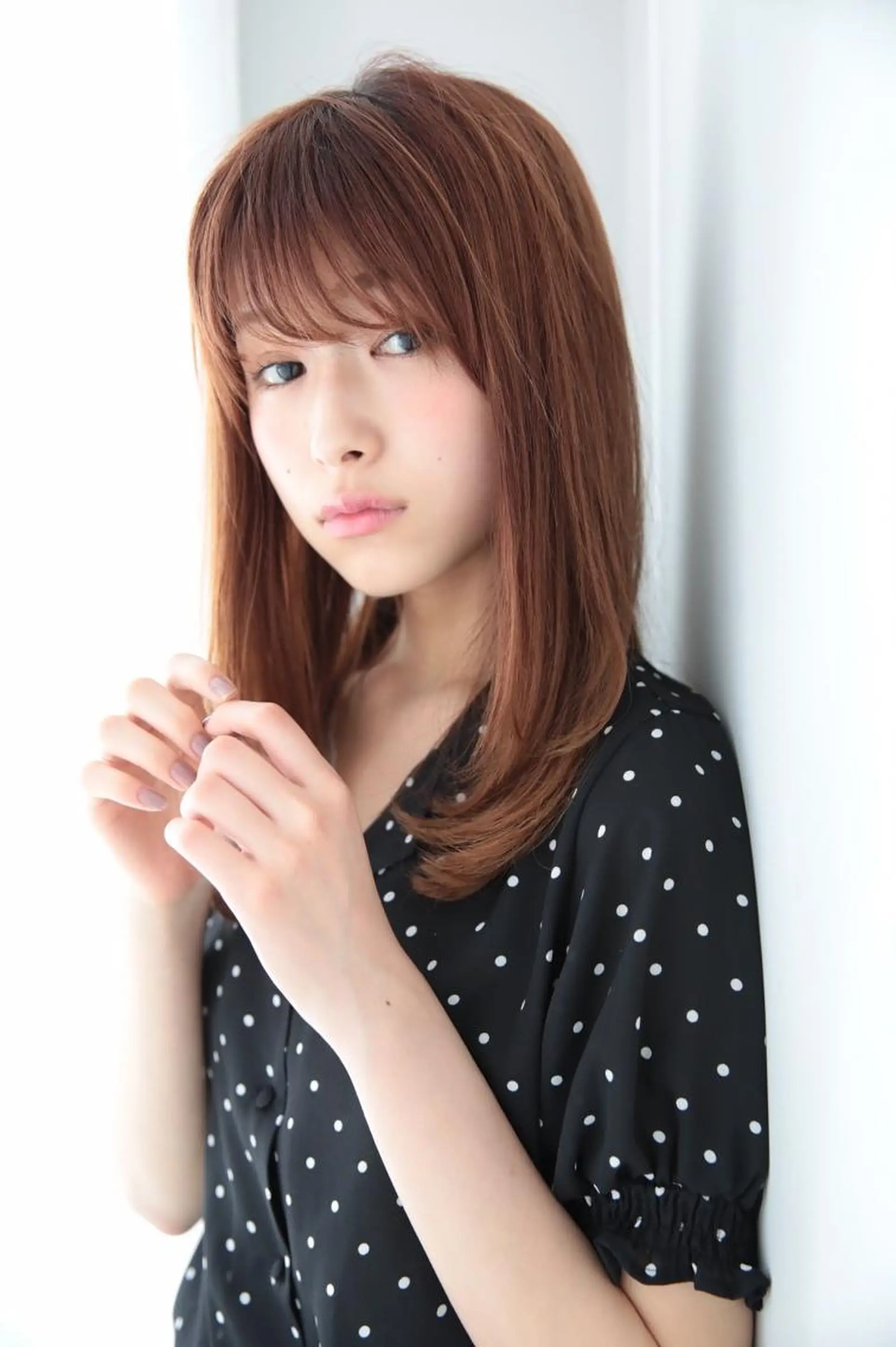 ミディアム カラー 山下 直人のヘアスタイル