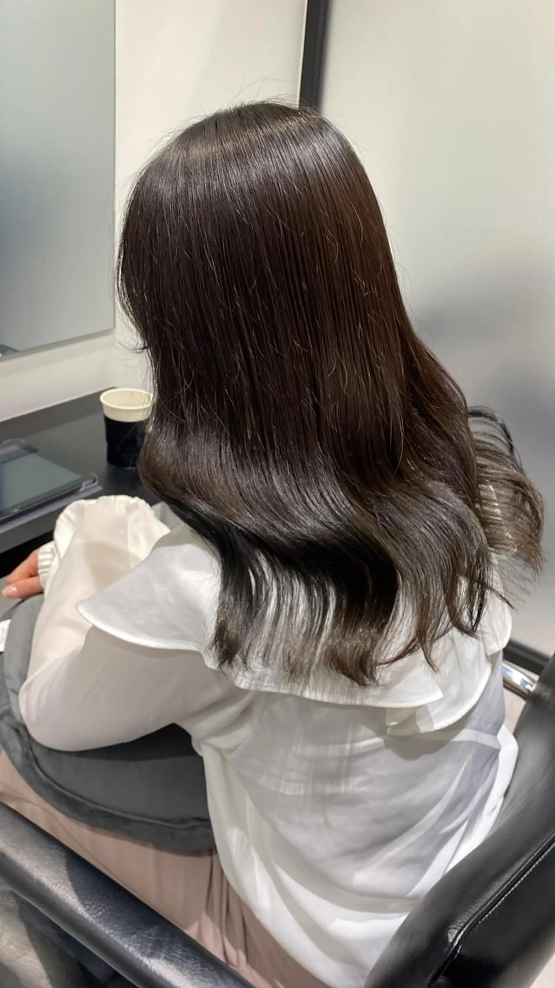 セミロング カラー パーマ ヘアアレンジ 絹髪質感TR💫 レイヤーカット/熊澤のヘアスタイル