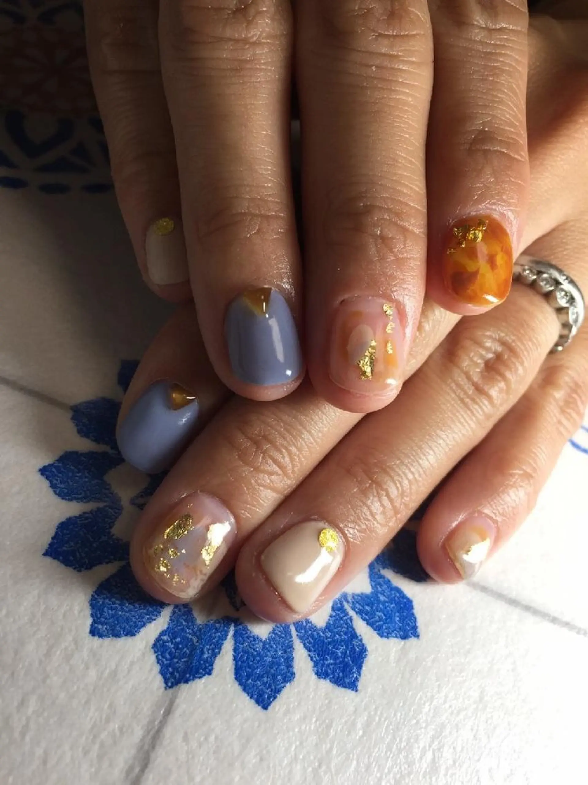 ネイル べっ甲ネイル nail yu-joy所属・yuu -joynailのネイルデザイン