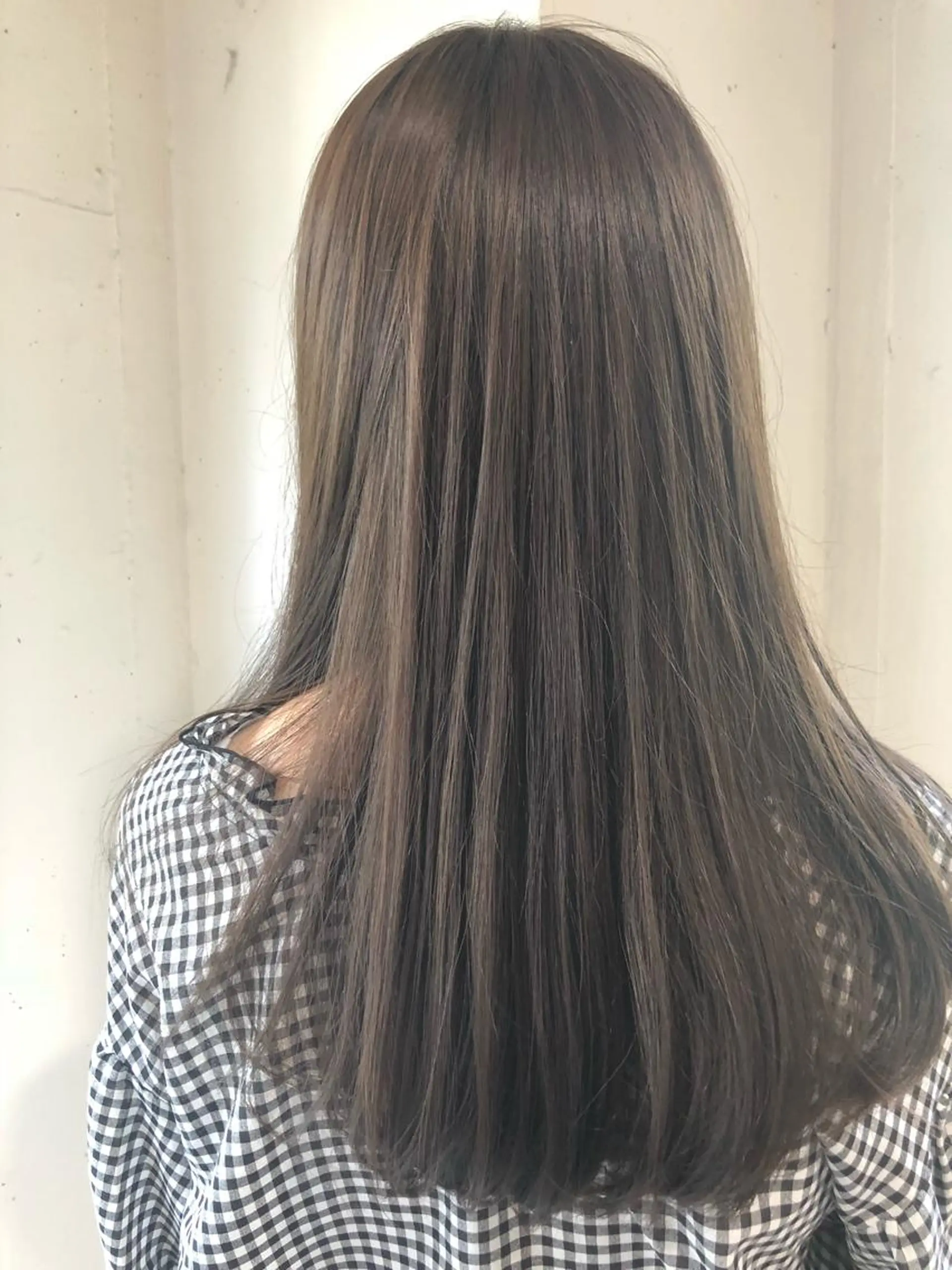 ロング カラー ヘアアレンジ 透明感カラー🤎 ゆりのヘアスタイル