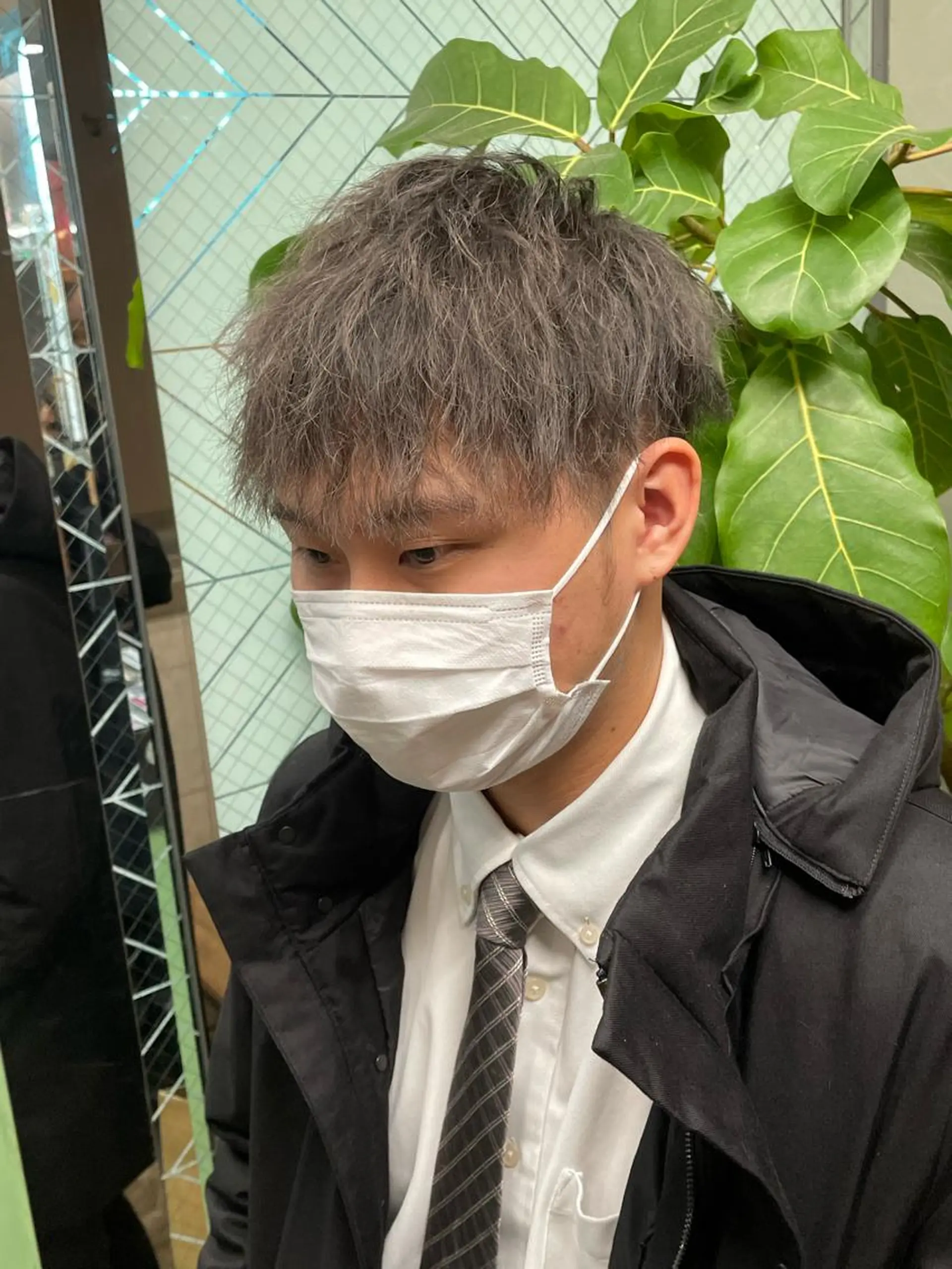 パーマ メンズ Le'a所属・渋谷/フェード/ 國分 翔のヘアスタイル