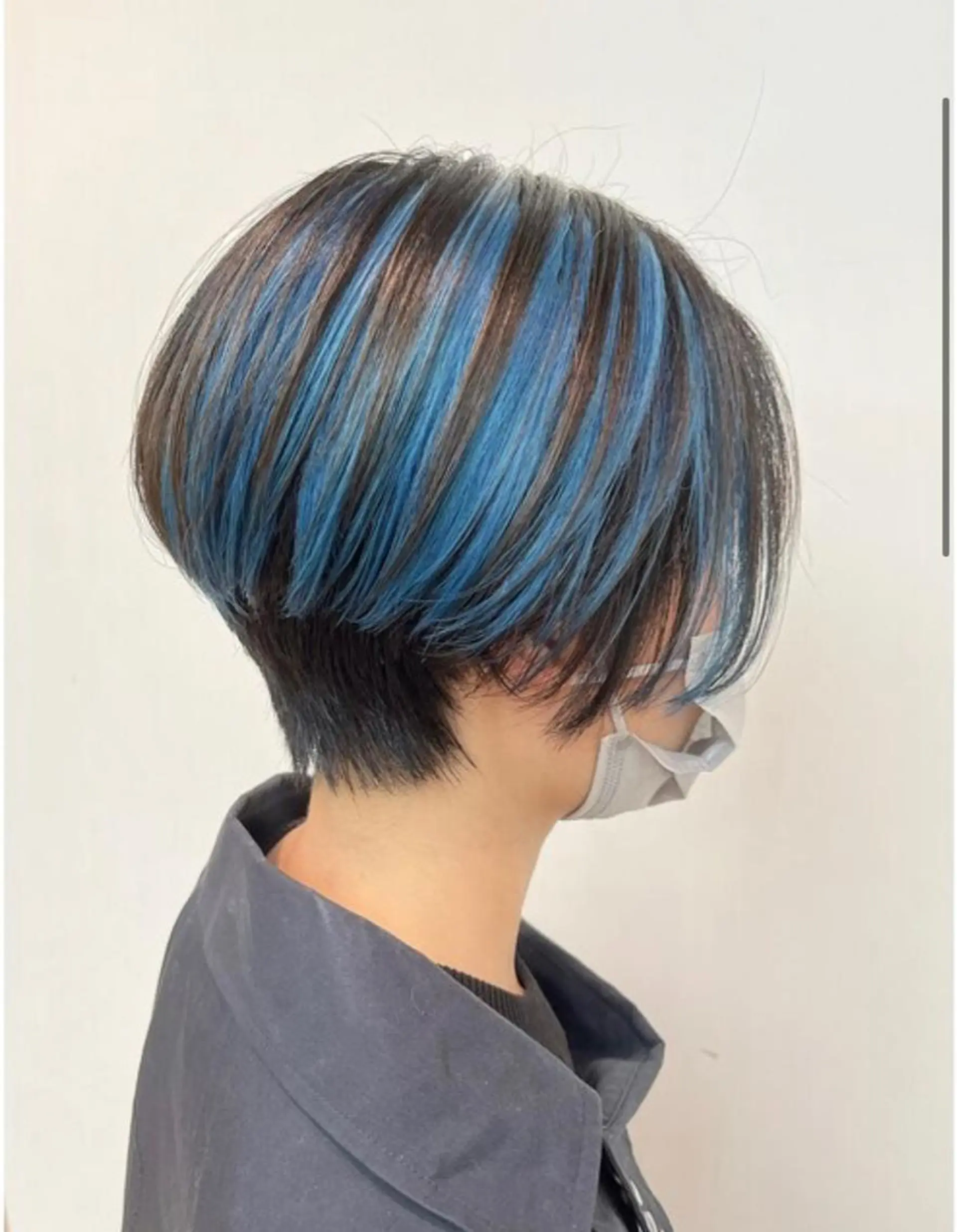 ショート カラー パーマモデル募集中 🧡‬‪田中颯士のヘアスタイル