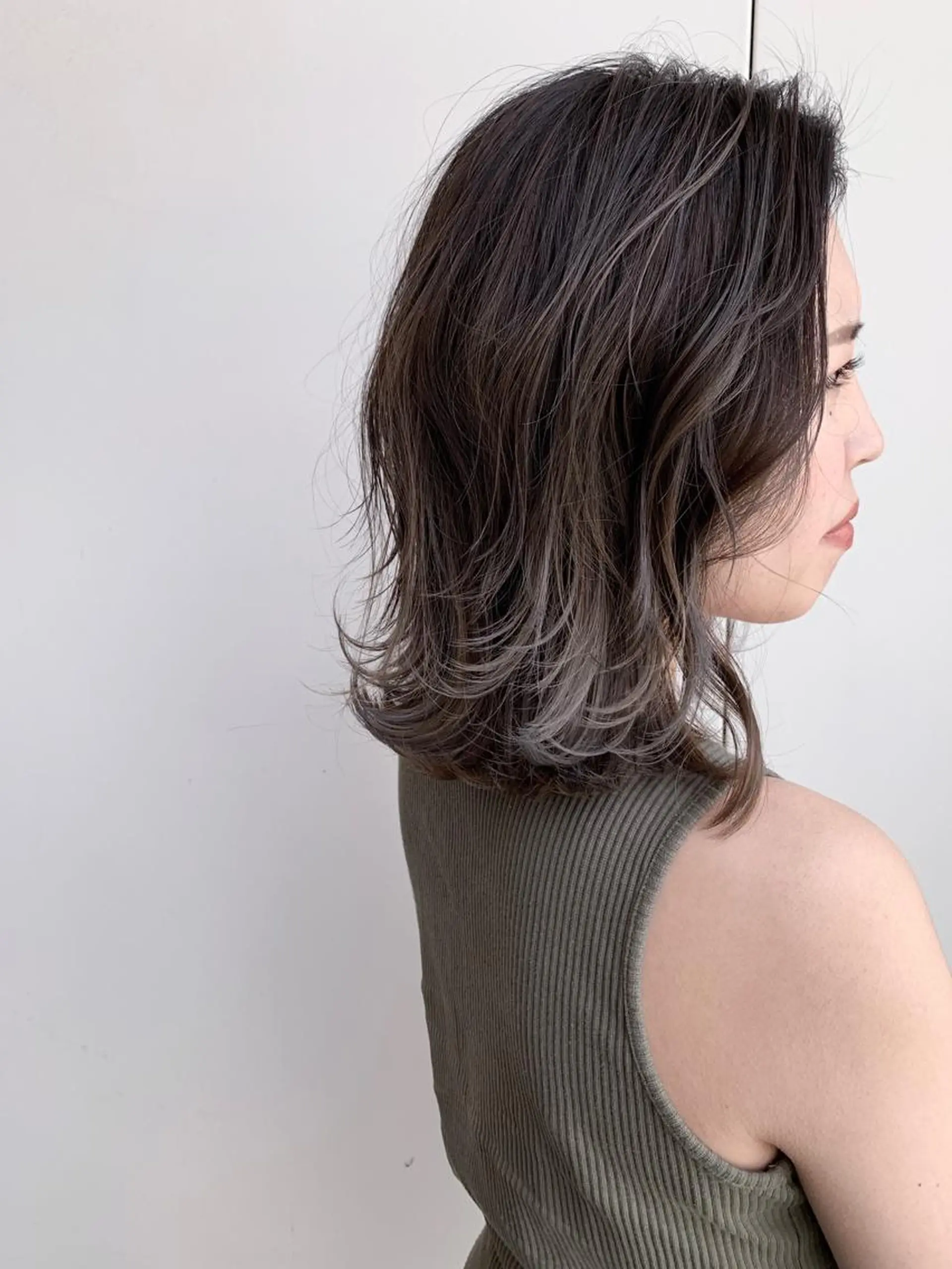 ミディアム カラー カット ヘアカラー トリートメント Beach 代表 KENTAのヘアスタイル