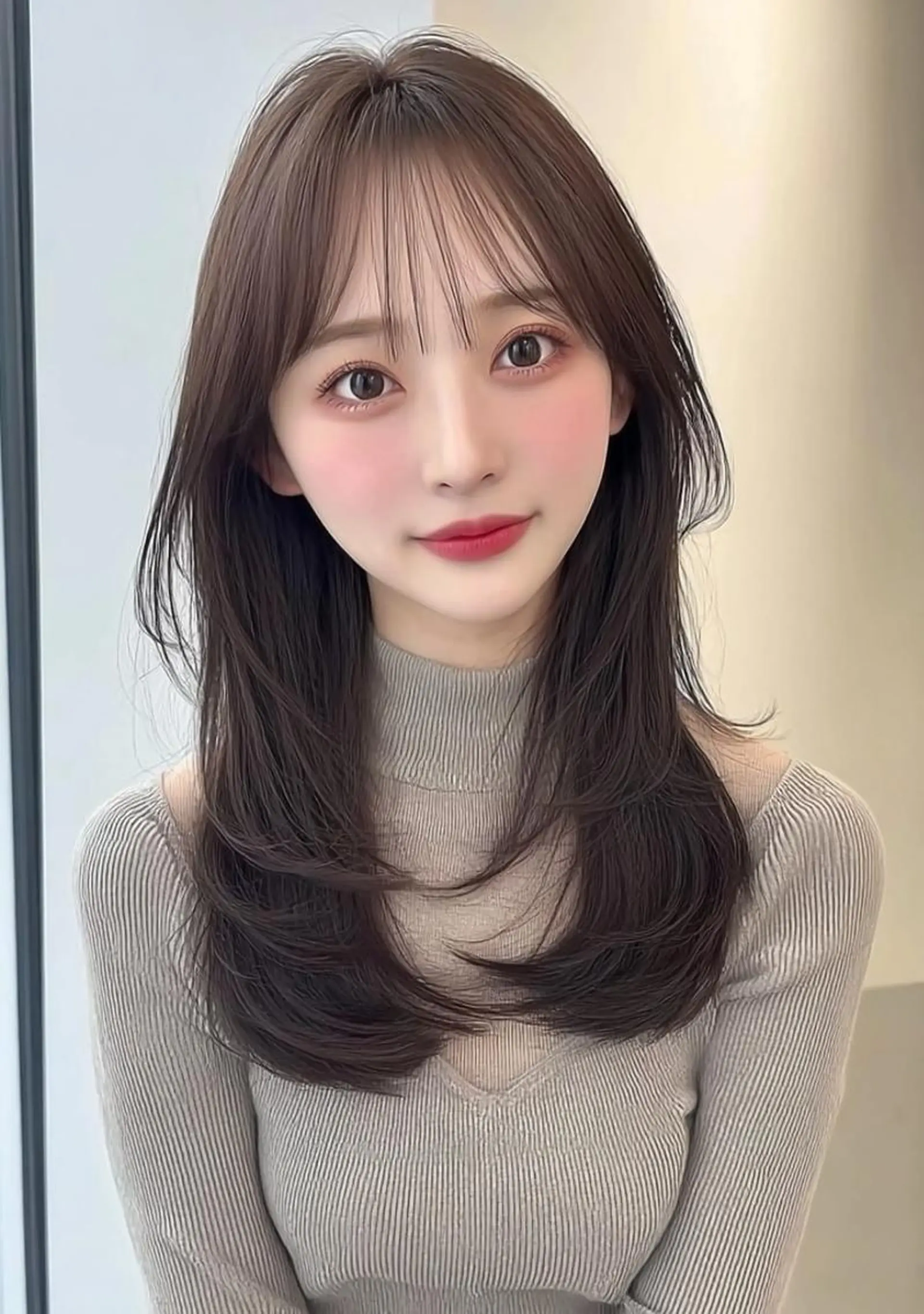 ロング 髪質改善 縮毛矯正 カット ヘアカラー トリートメント 美髪メニュー特化✨️ ひなののヘアスタイル