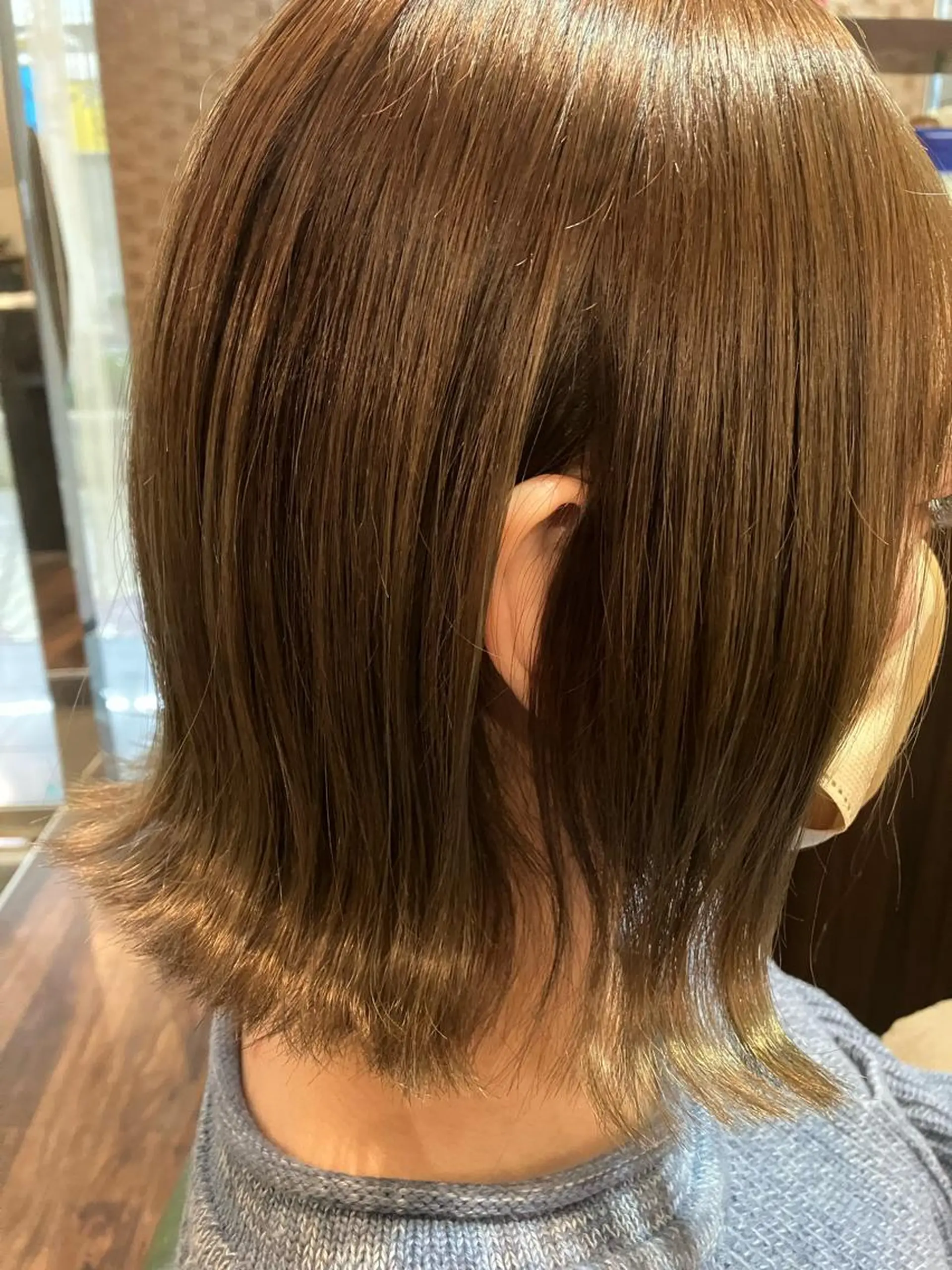 ミディアム カラー Parfait 山本のヘアスタイル