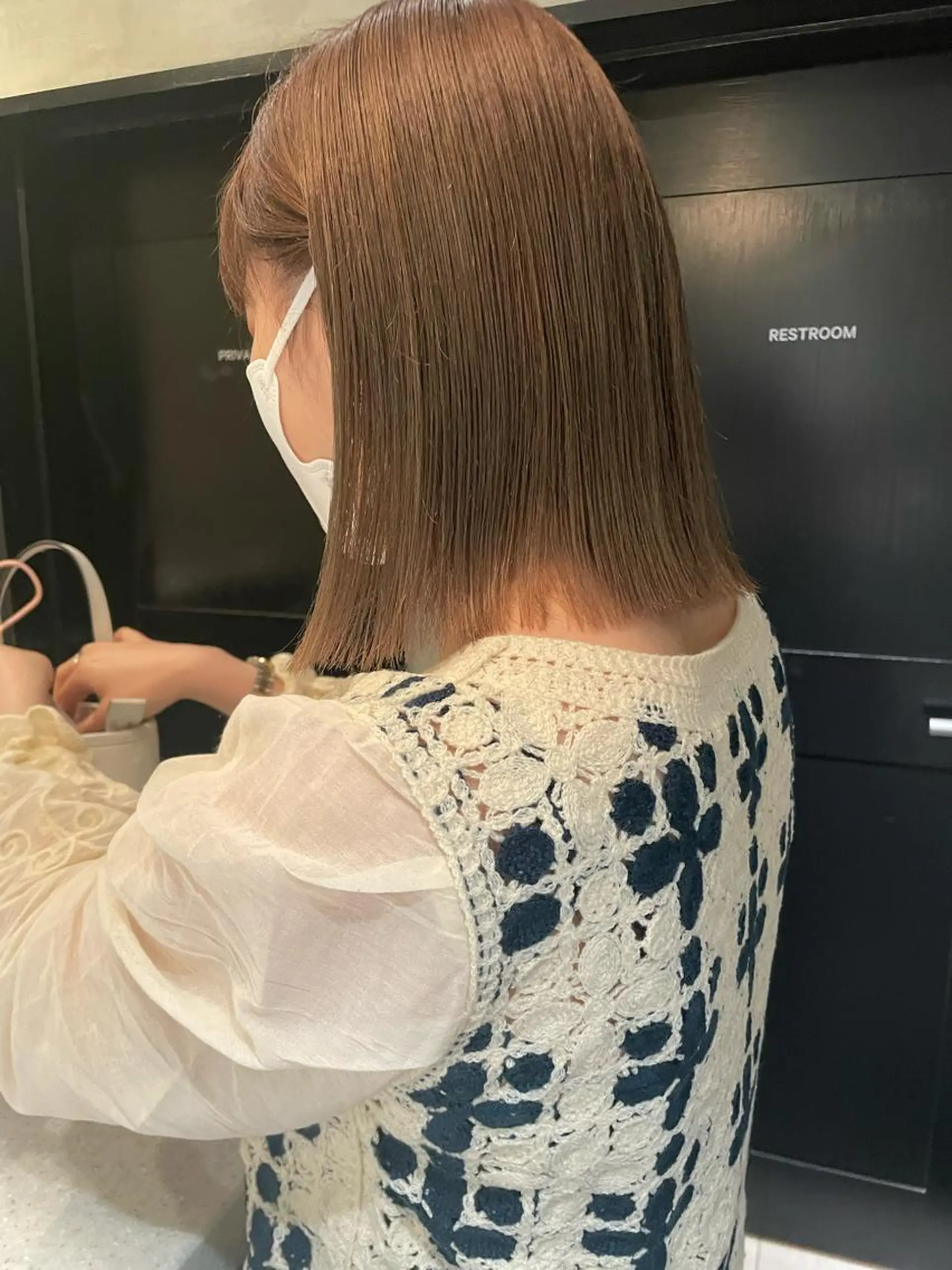 ミディアム カラー 大人girly🛋️ 🤍yukakoのヘアスタイル