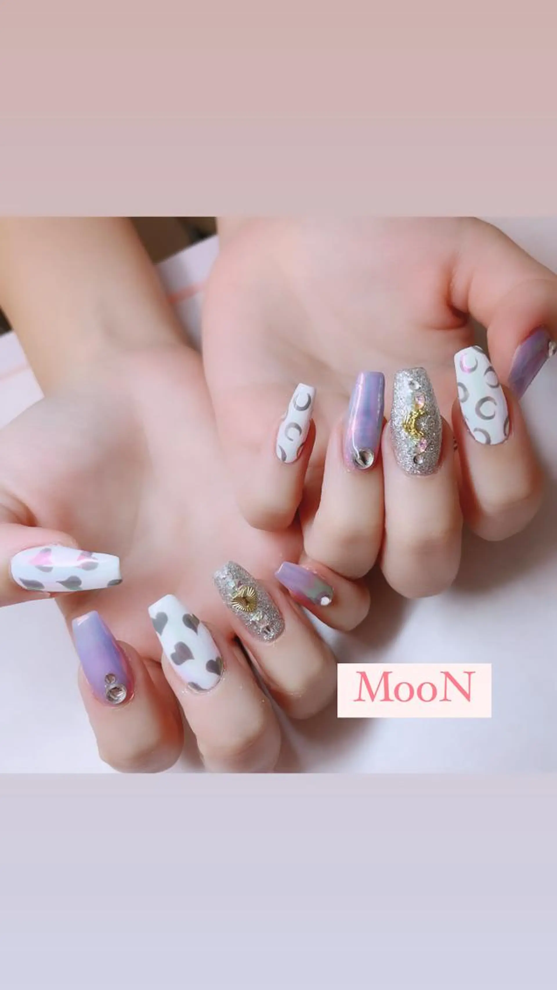 ネイル ハンドネイル NailSalonMooN所属・Nail Salon MooNのネイルデザイン
