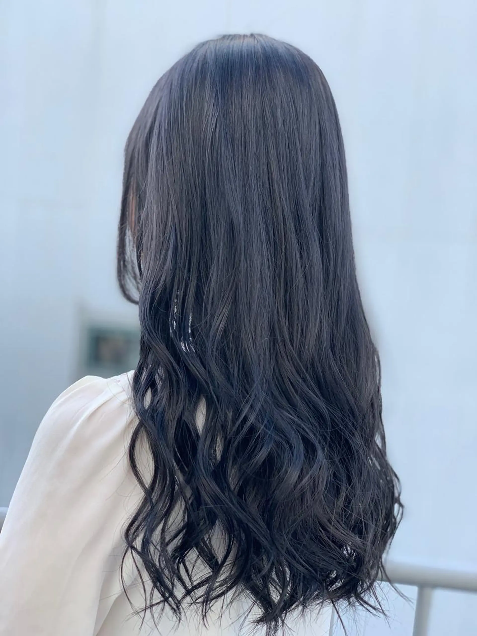 ロング カラー ヘアアレンジ 髪質改善×ハイトーン 中田啄也のヘアスタイル