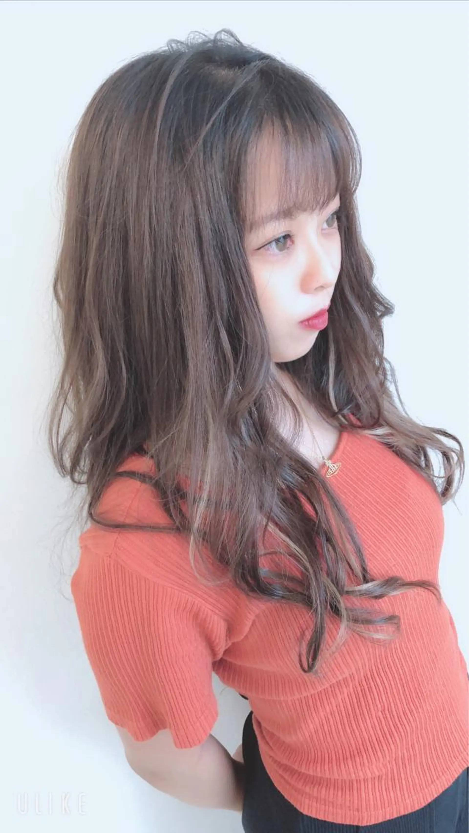 ロング 美髪矯正・レイヤー 倉友哉のヘアスタイル