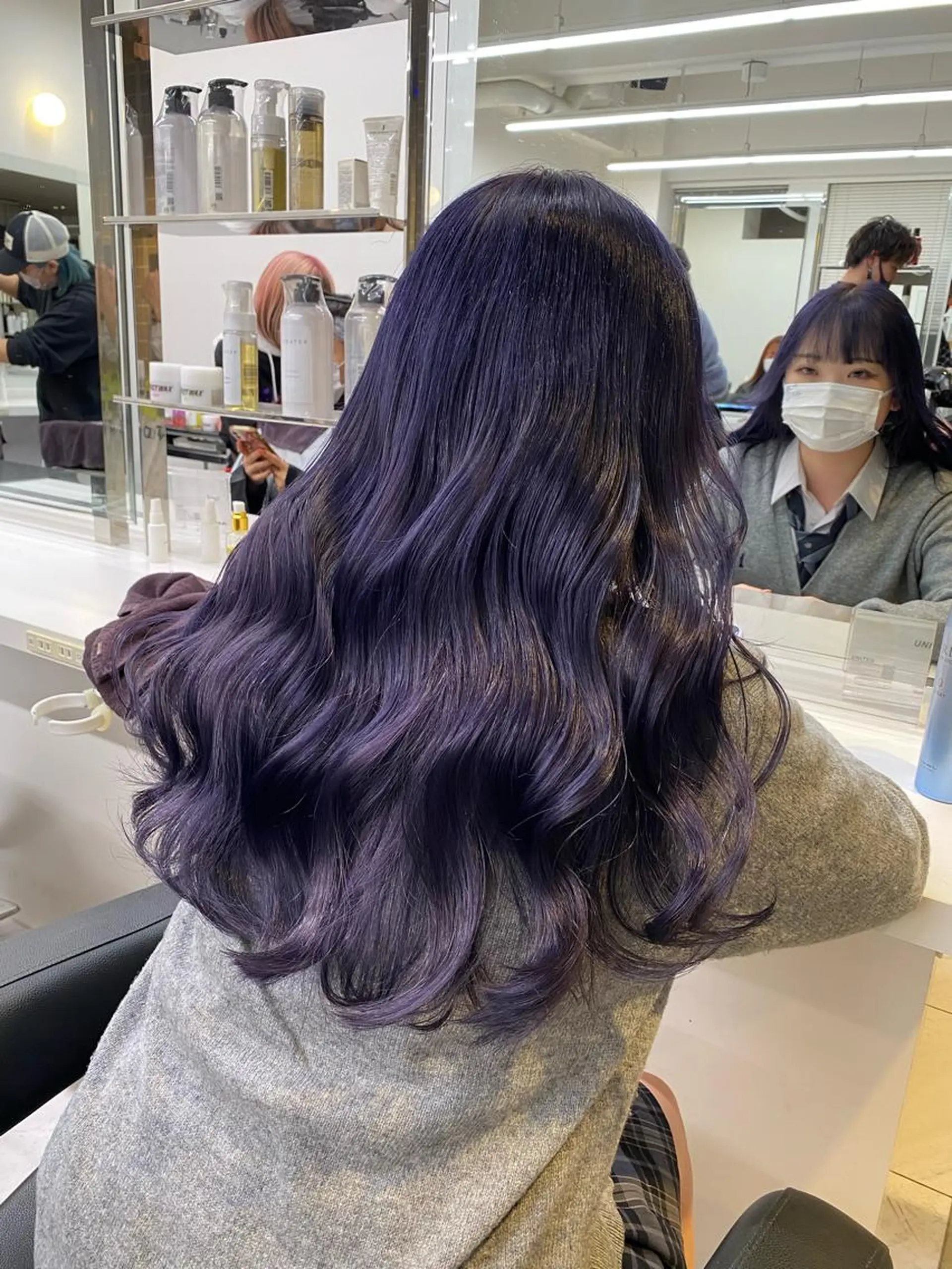 ロング 🦋色落ち綺麗カラー メンズYUZU🦋‪のヘアスタイル
