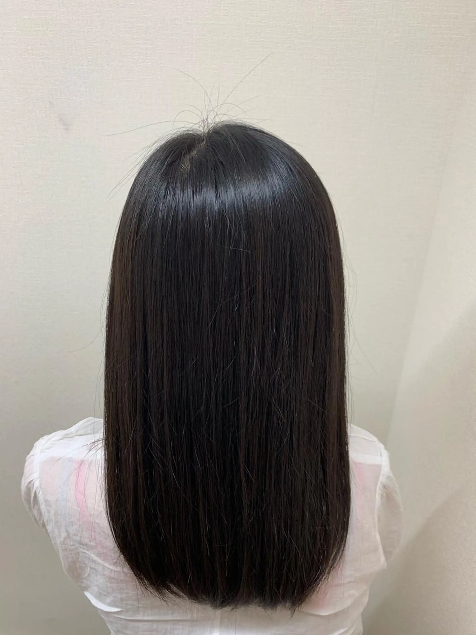 ロング カット 縮毛矯正 トリートメント 🫧透明感カラー🫧 美髪矯正🫧チサトのヘアスタイル