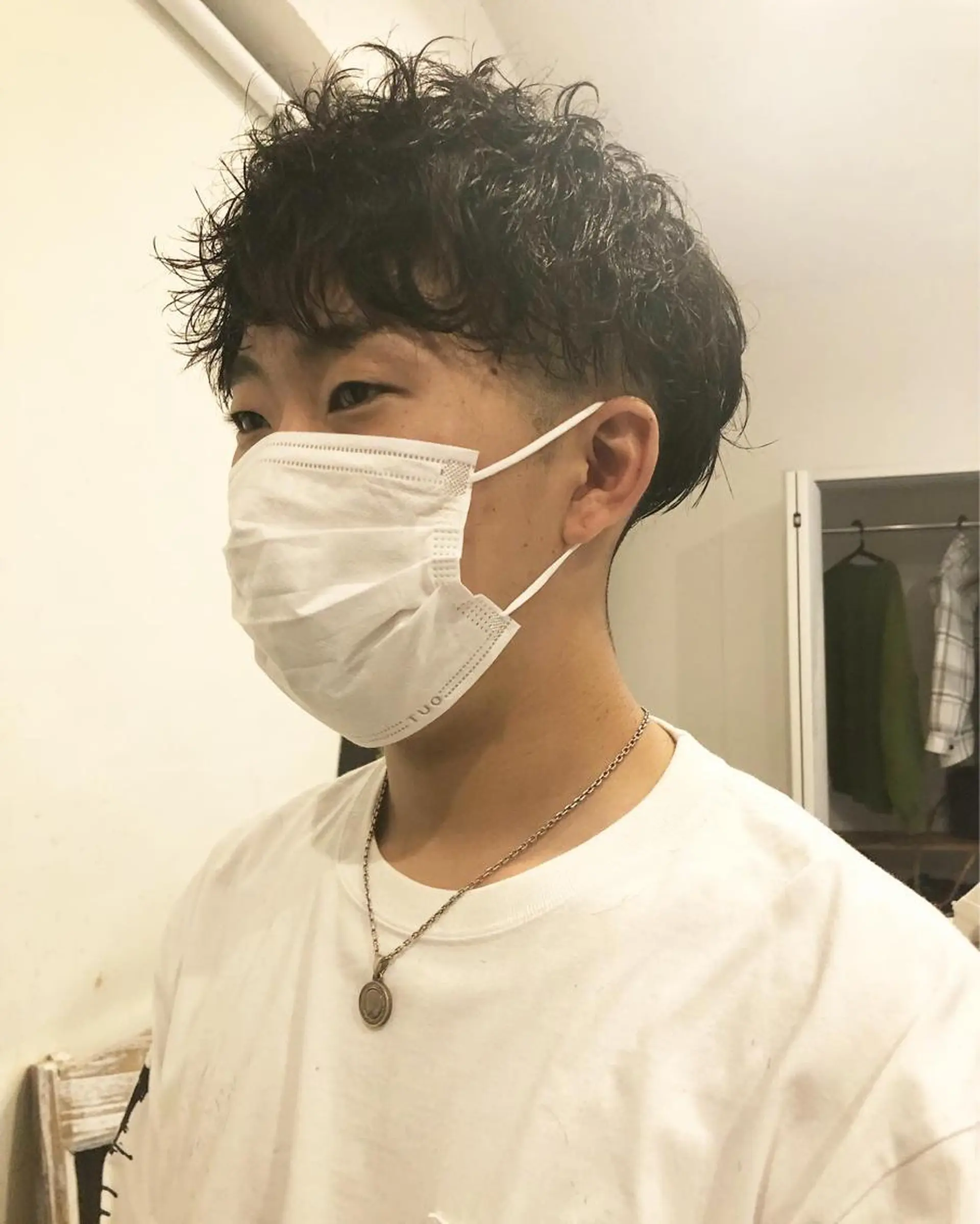 ヘアアレンジ メンズ マッシュ メンズパーマ 刈り上げ カット トリートメント ヘアセット メンズ特化✂️栗原 侑也のヘアスタイル