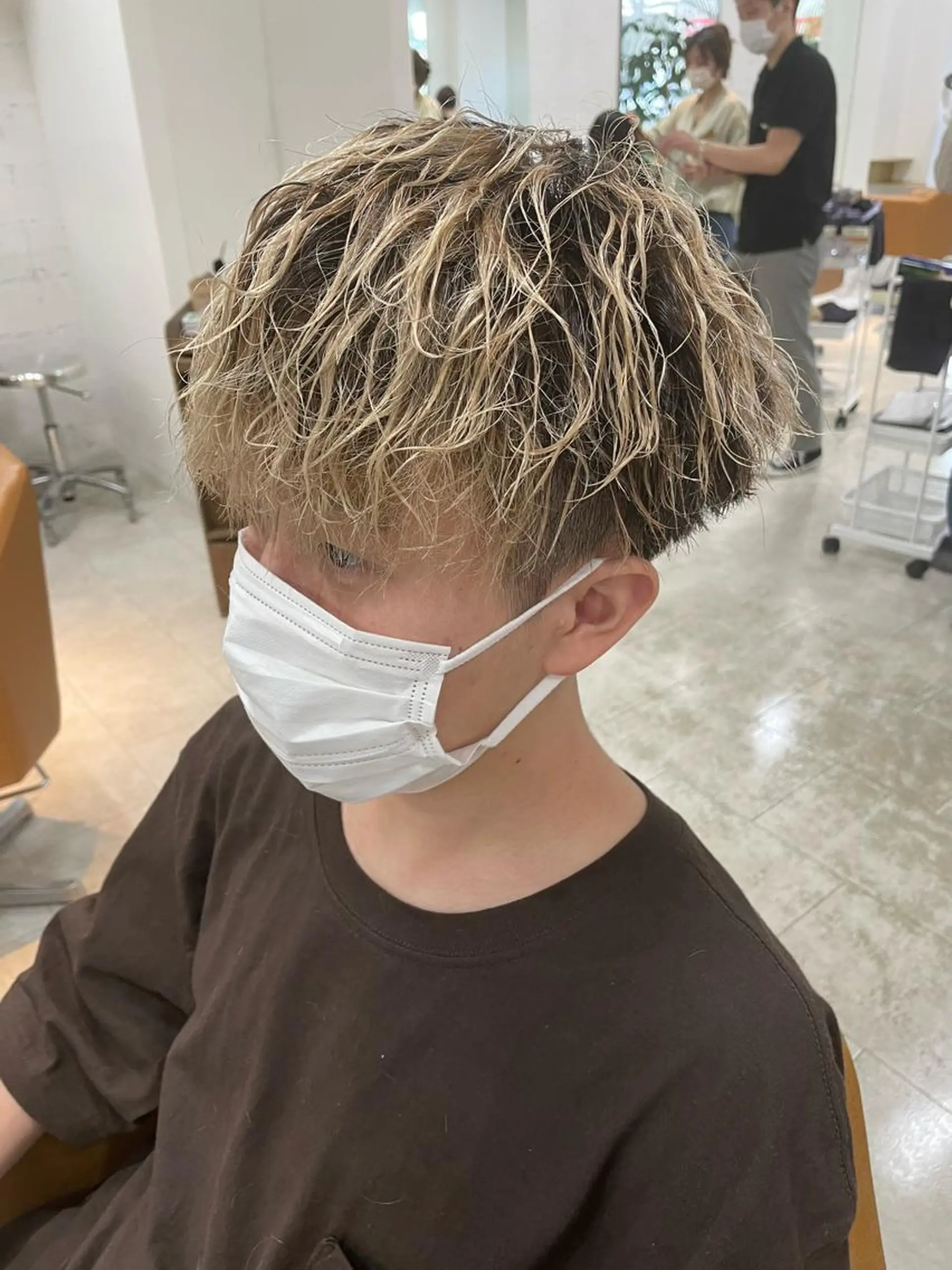 パーマ 齋藤 羽鳳のヘアスタイル