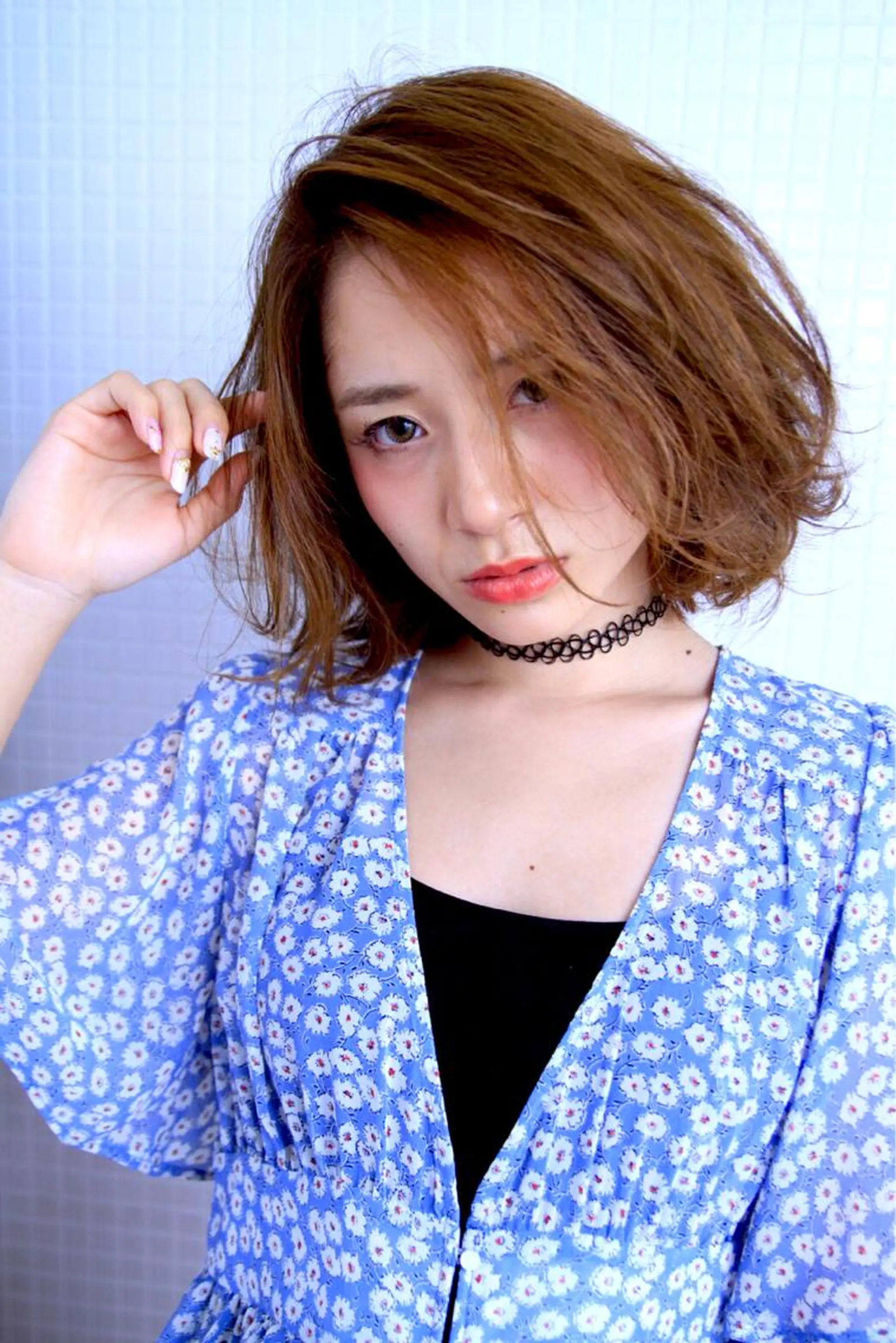 ミディアム パーマ 【髮質改善特化】 lic吉祥寺のヘアスタイル