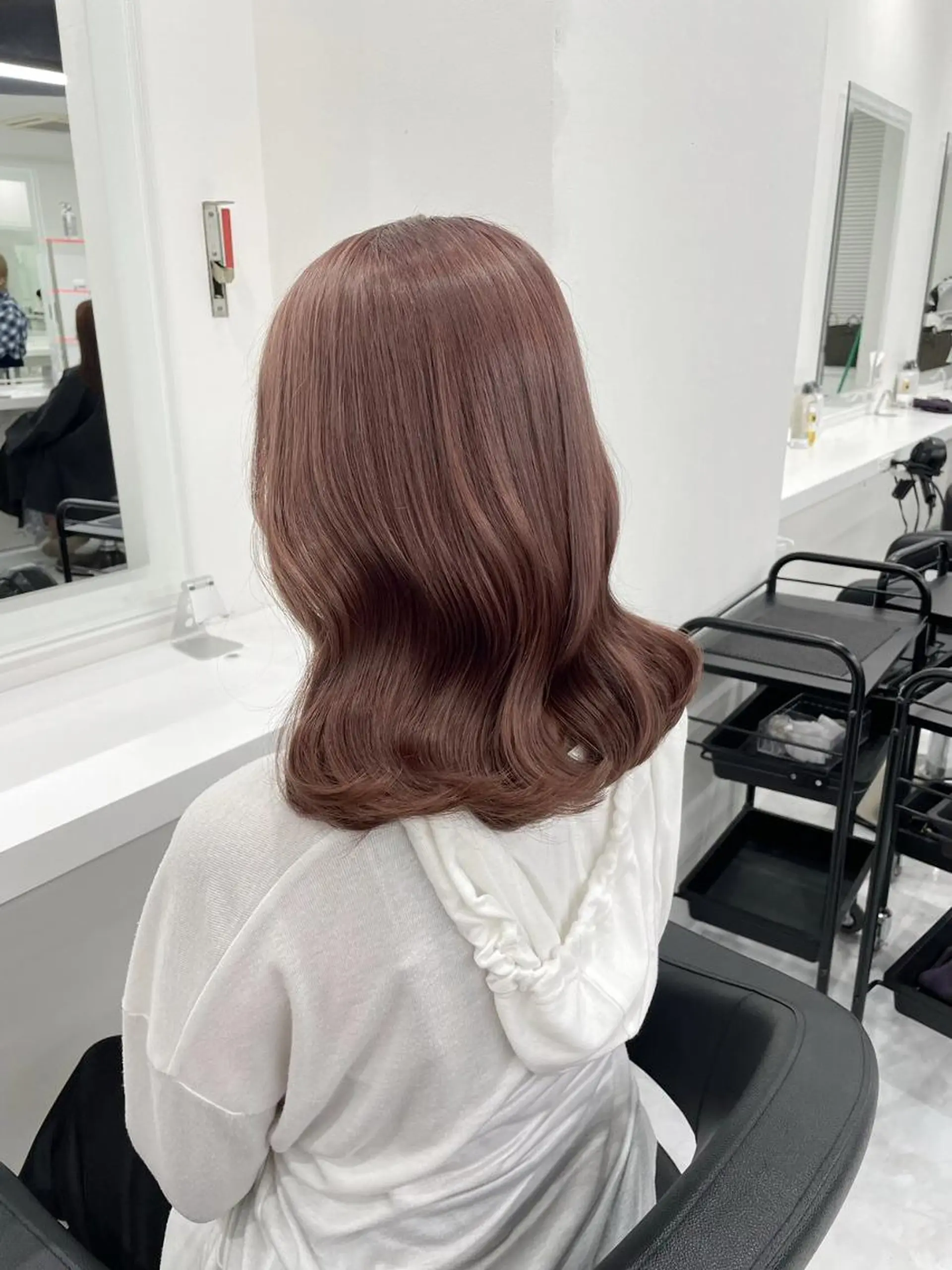 ロング ヘアアレンジ カラー official TUNE銀座🪞🪽のヘアスタイル