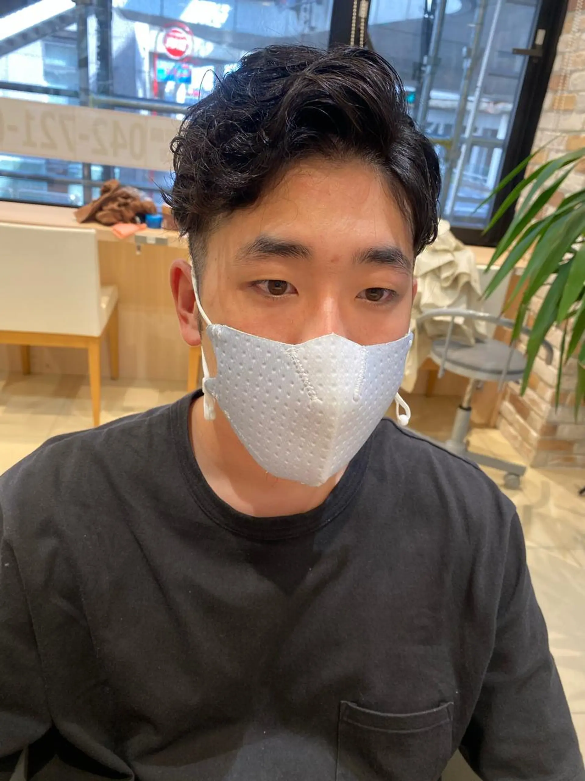 パーマ メンズ 🩵波巻き／ツイスパ HARU💎のヘアスタイル