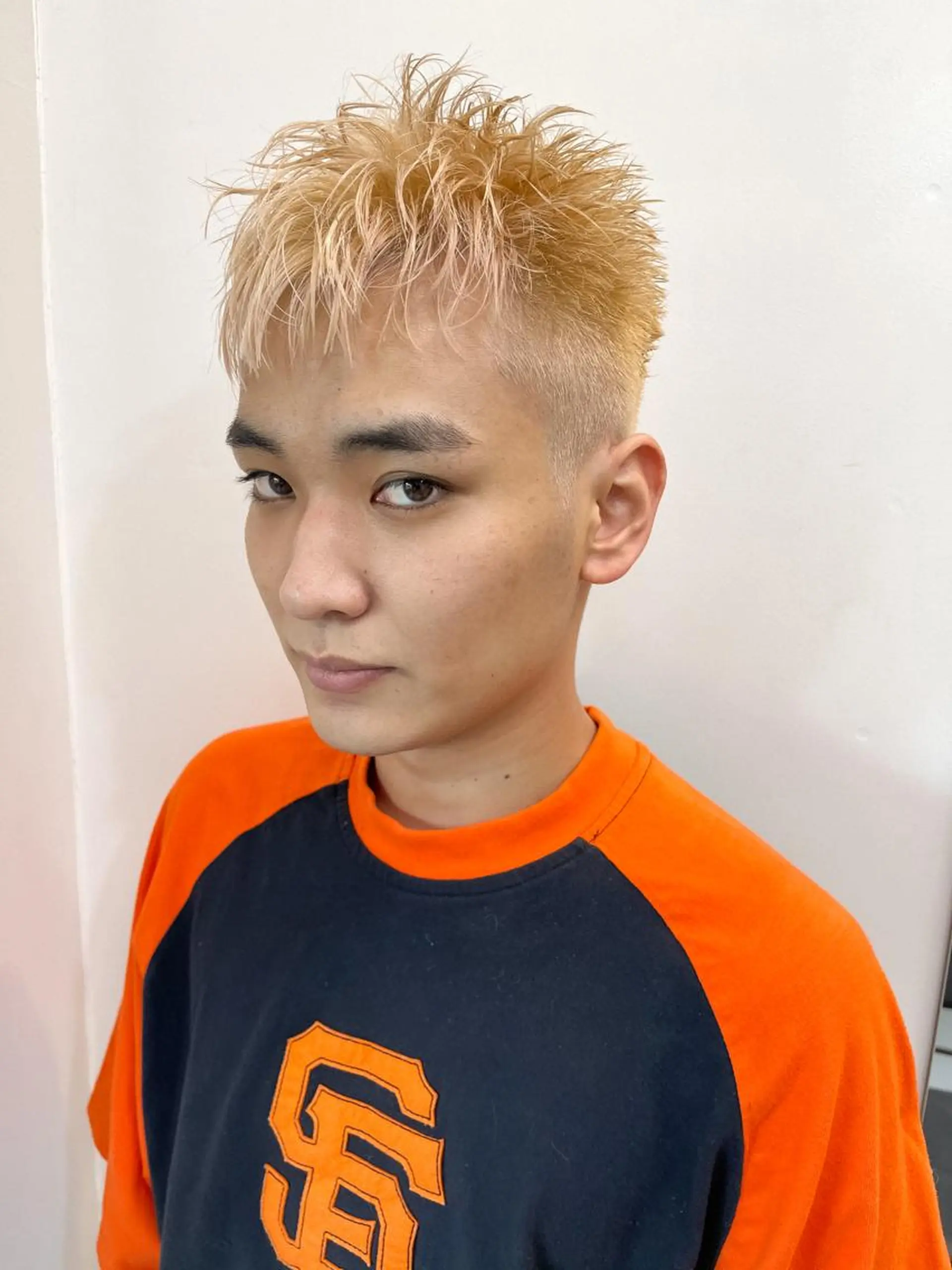 カラー メンズ カット ヘアカラー 森本裕/オーナー/ スパイラルパーマのヘアスタイル