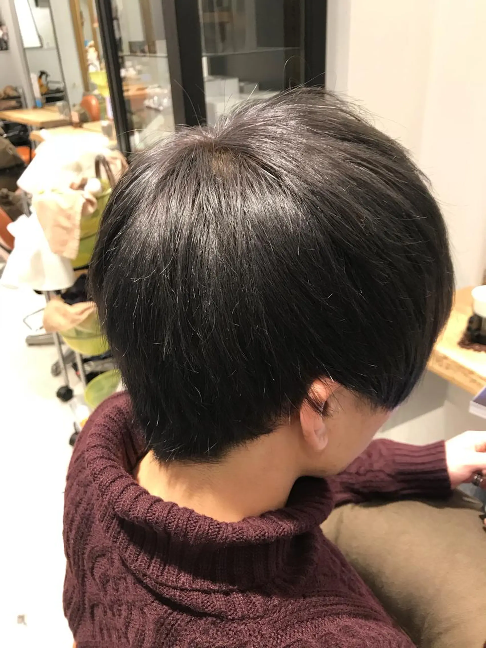 ショート カラー メンズ メンズブリーチ ブリーチ 透明感カラー ダークグレー 外国人風カラー カット ヘアカラー トリートメント SALOWIN Frente店所属・個室で似合わせ好印象 🧡外山弥千代のヘアスタイル